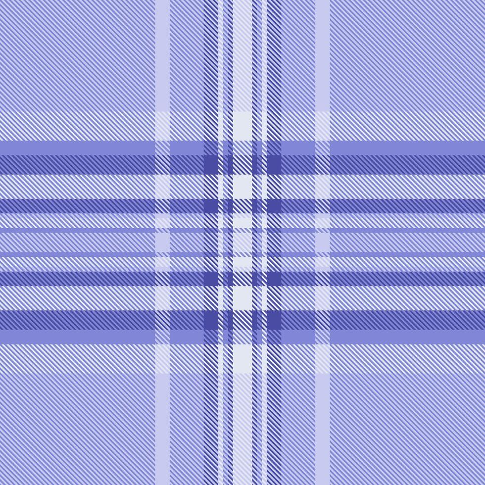 Exotic texture background fabric, professional pattern check tartan. Spring textile seamless plaid in blue and light colors. vector