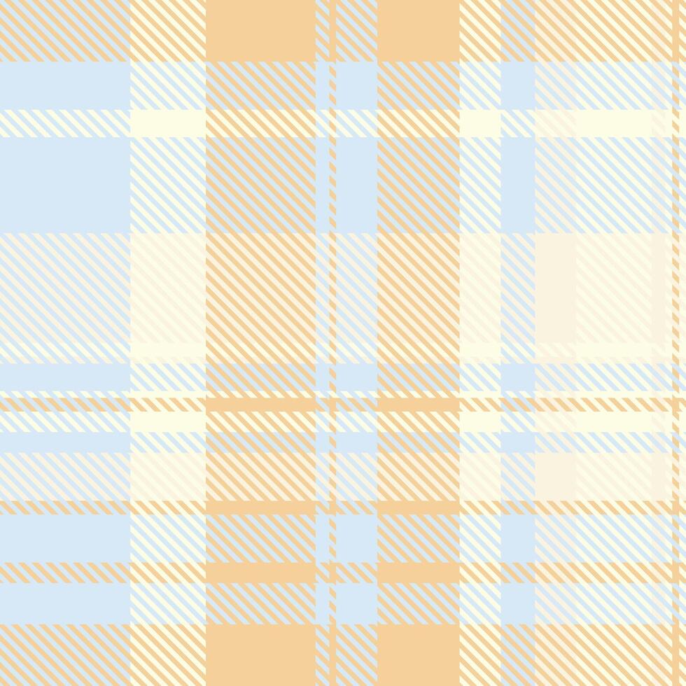 Soft pastel plaid pattern. Perfect for textile design, backgrounds, or packaging. Evokes feelings of warmth, serenity, and gentle sophistication. vector