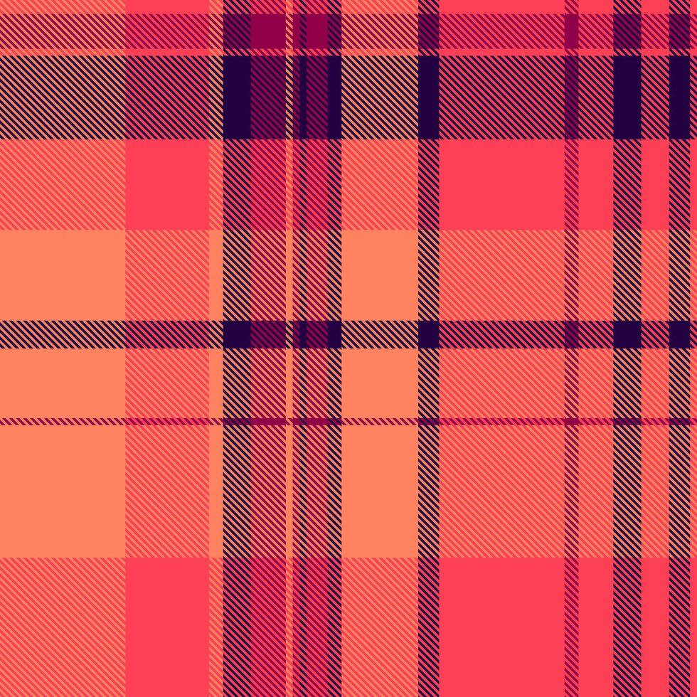 Model tartan check texture, perfect textile pattern. Turkish fabric background seamless plaid in red and dark colors. vector