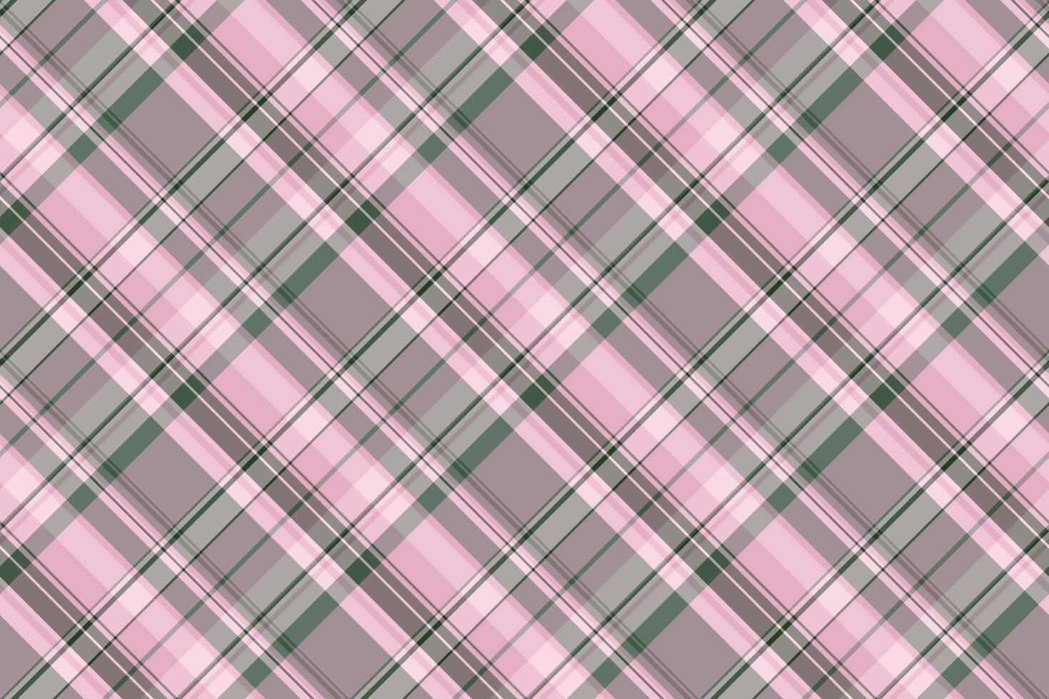 Tidy tartan pattern, style plaid fabric texture. Scrapbook textile check seamless background in pastel and light colors. vector