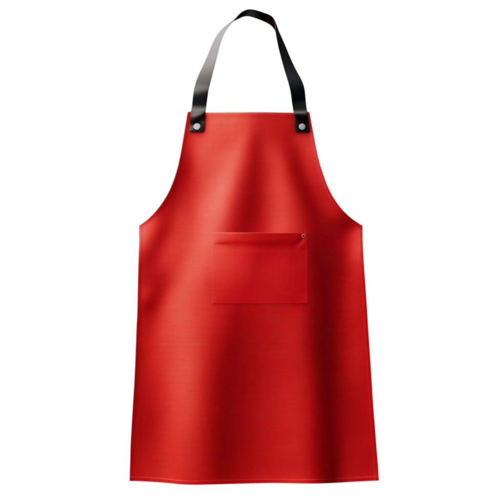 Red Shopping Tote Bag on Transparent Background png