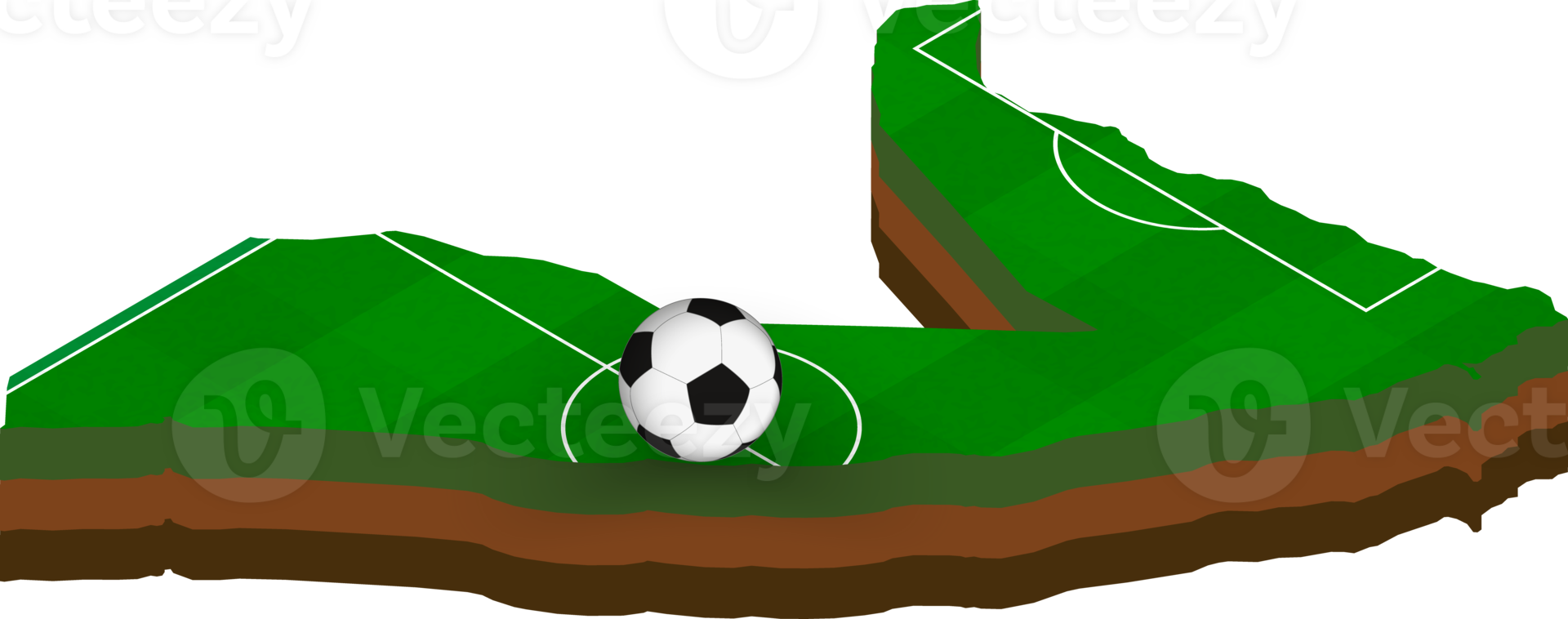 Isometric map of Somalia with football field. png
