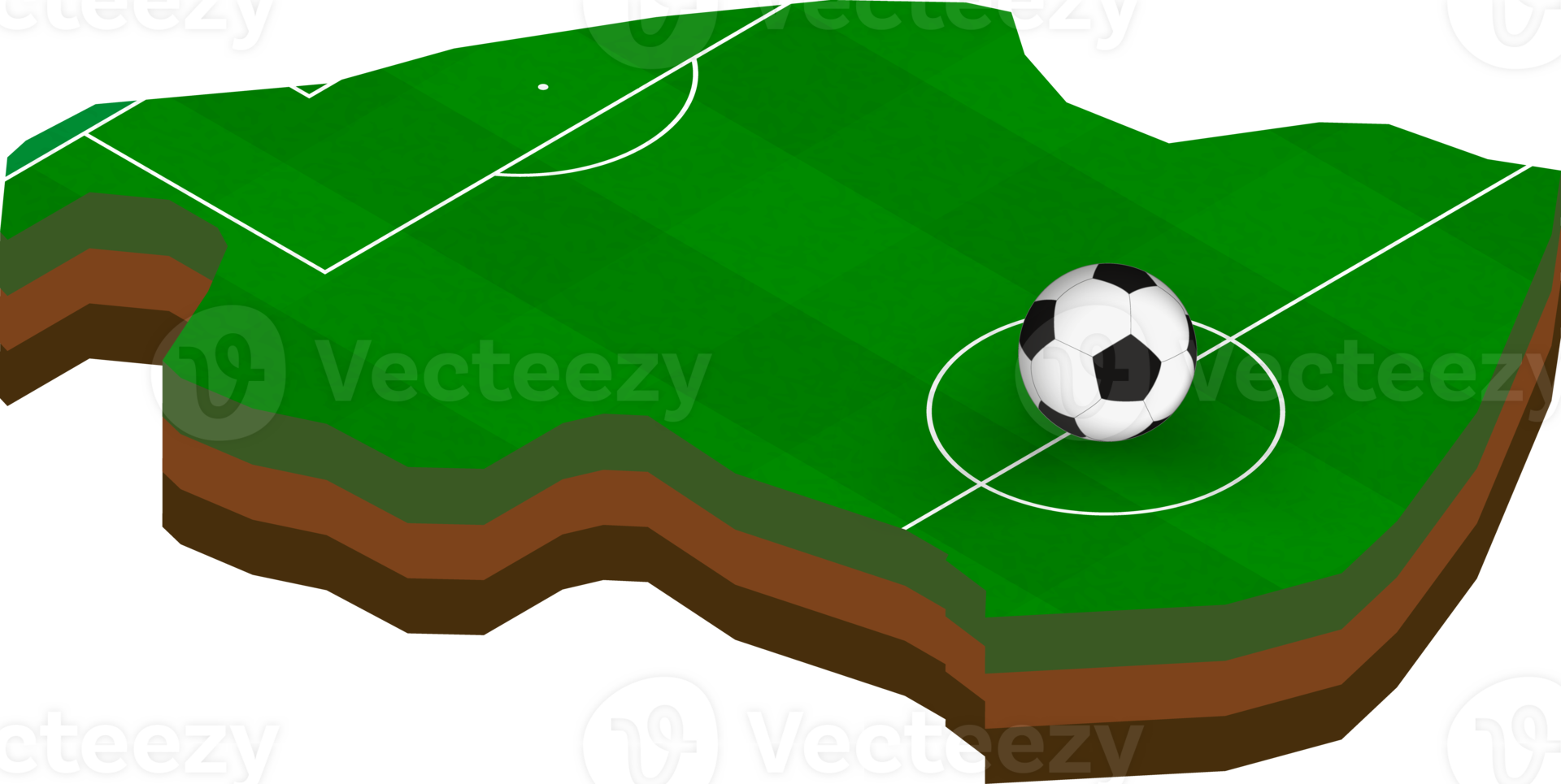 Isometric map of Rwanda with football field. png