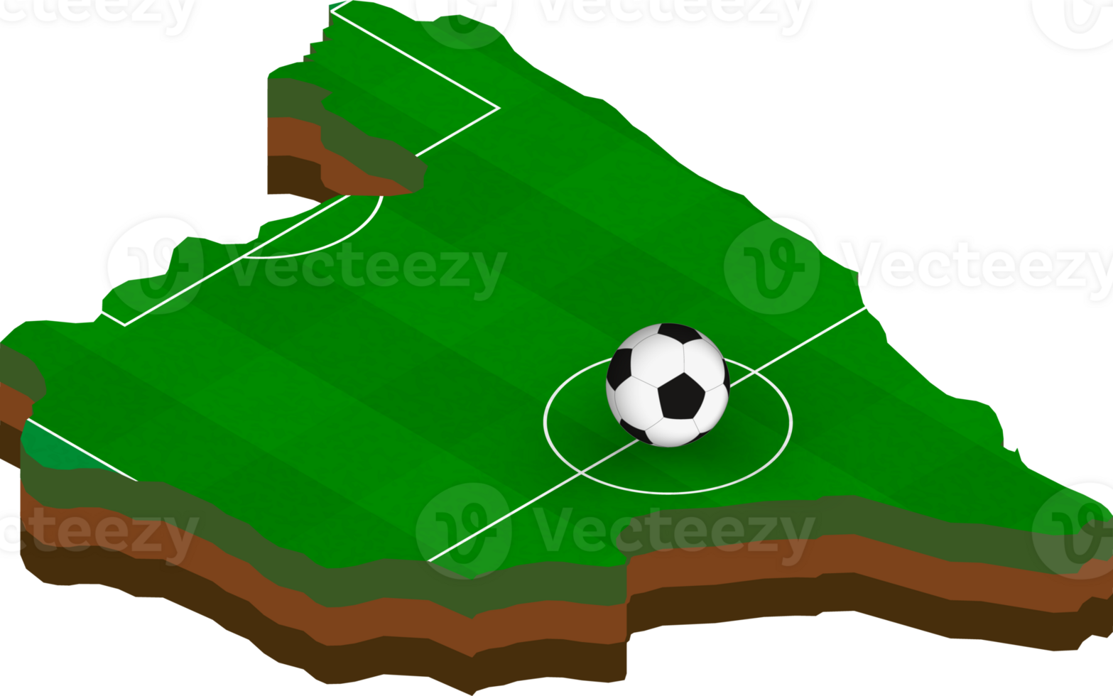 Isometric map of Spain with football field. png