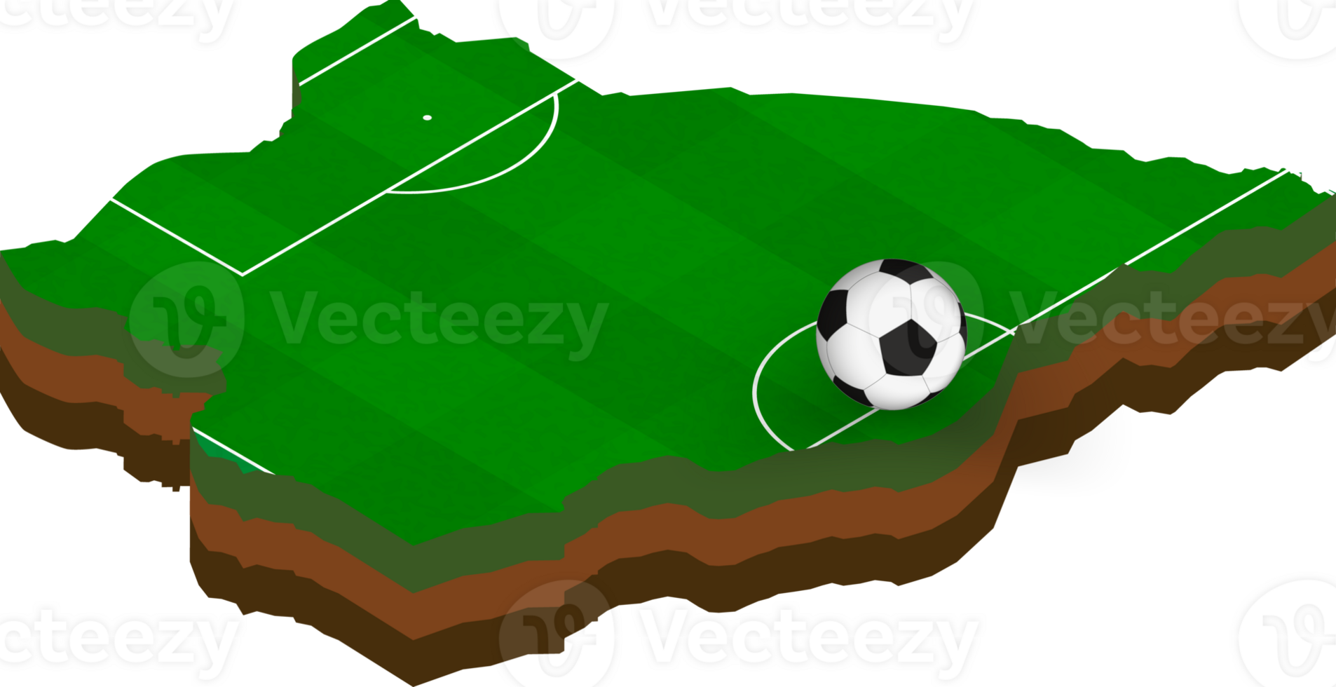 Isometric map of San Marino with football field. png