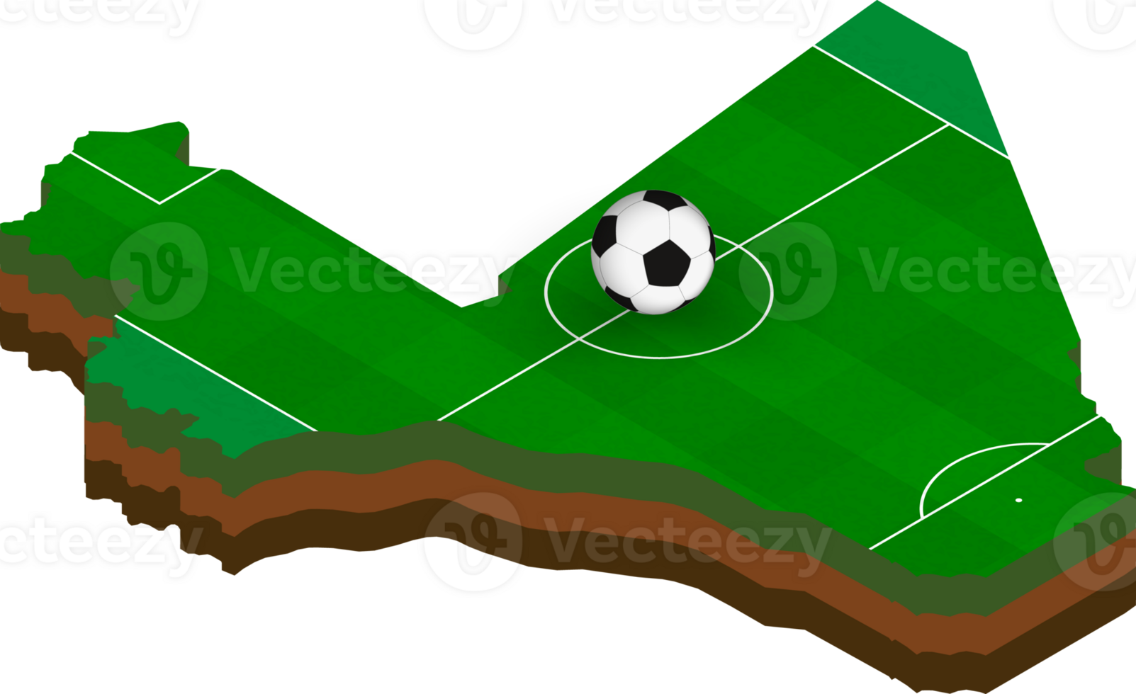 Isometric map of Mali with football field. png