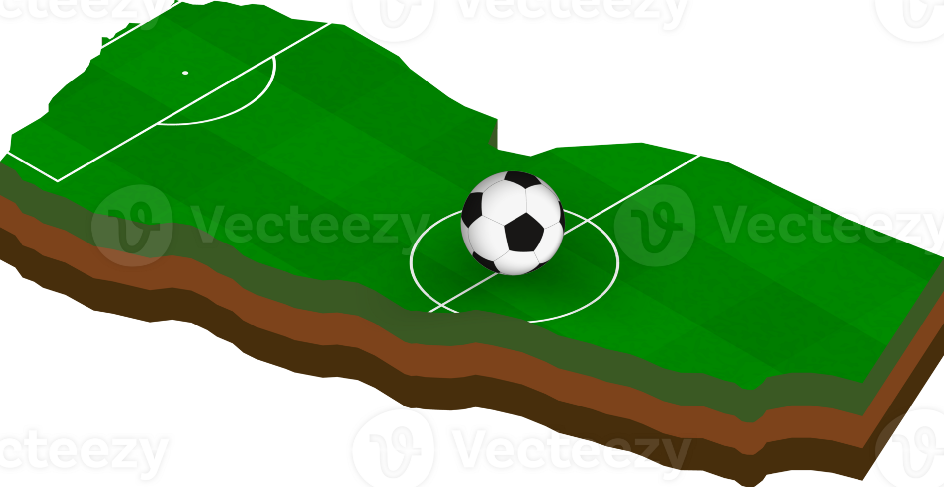 Isometric map of Yemen with football field. png