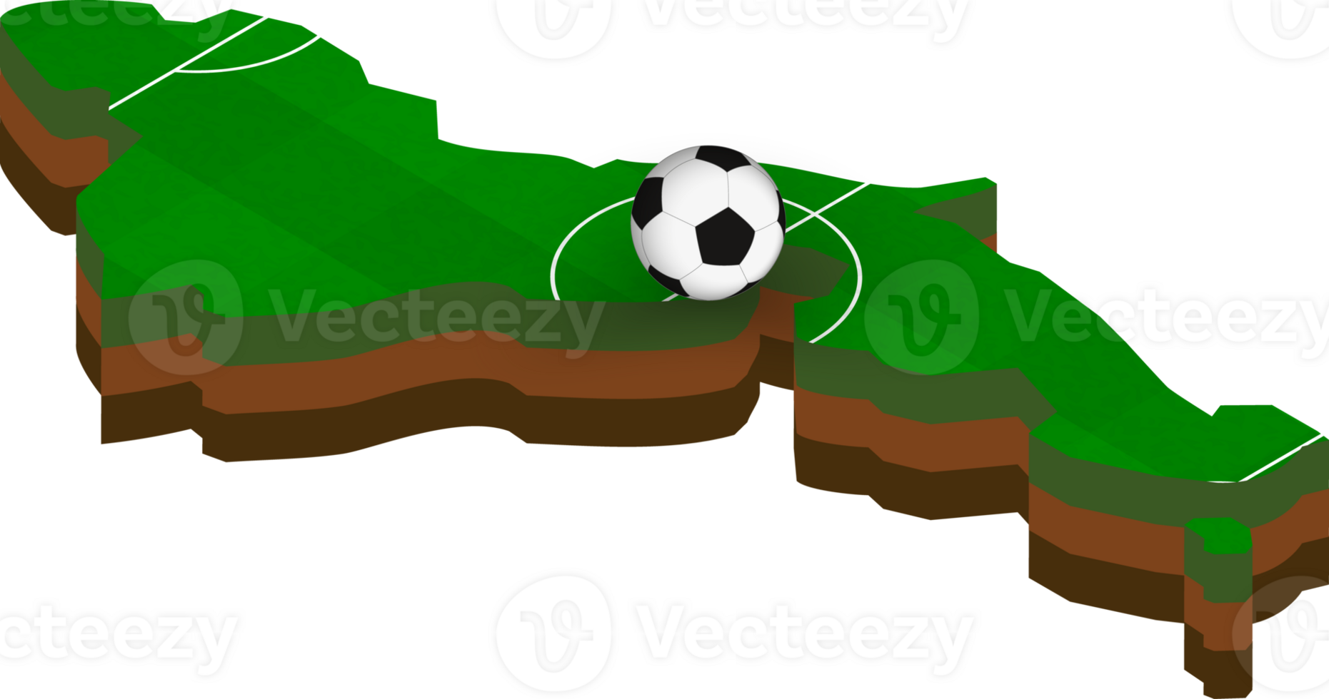 Isometric map of American Samoa with football field. png