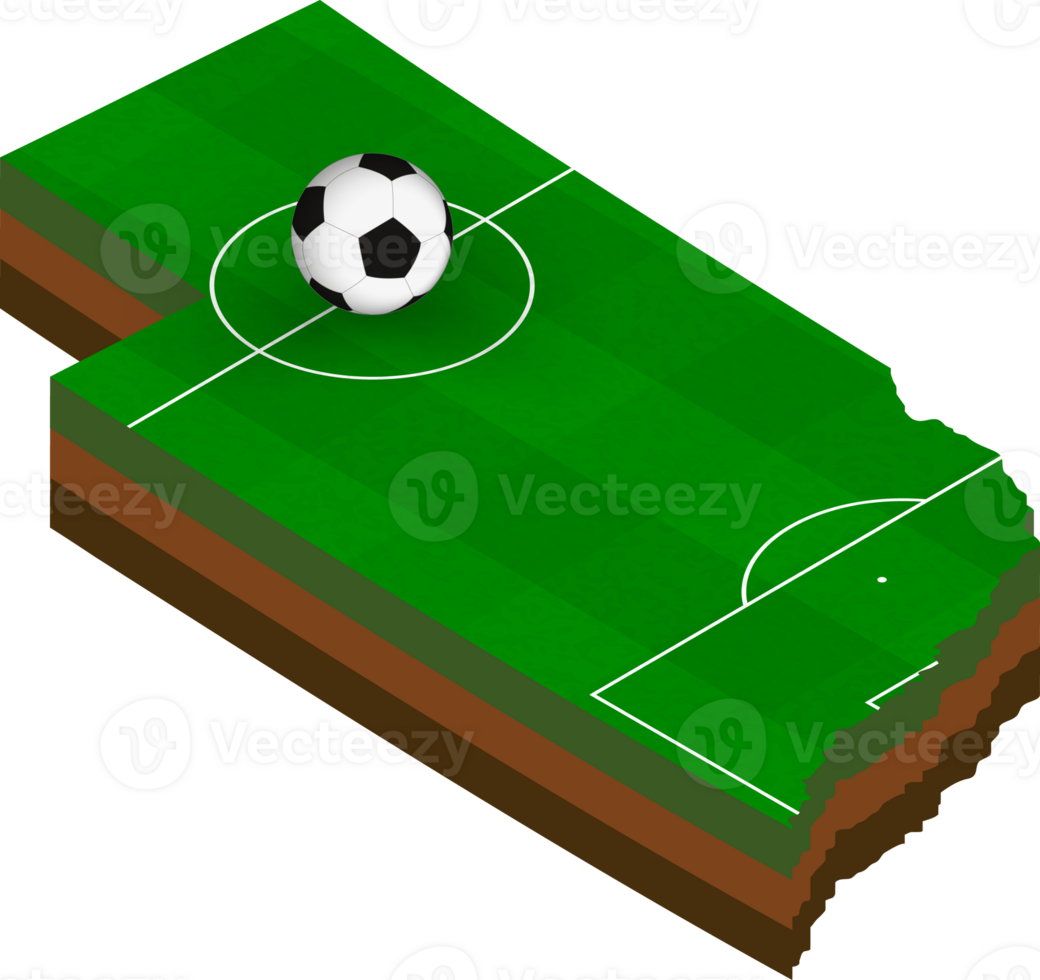 Isometric map of Nebraska with football field. png