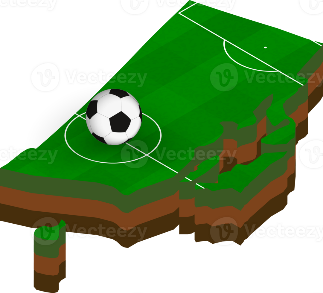 Isometric map of Rhode Island with football field. png