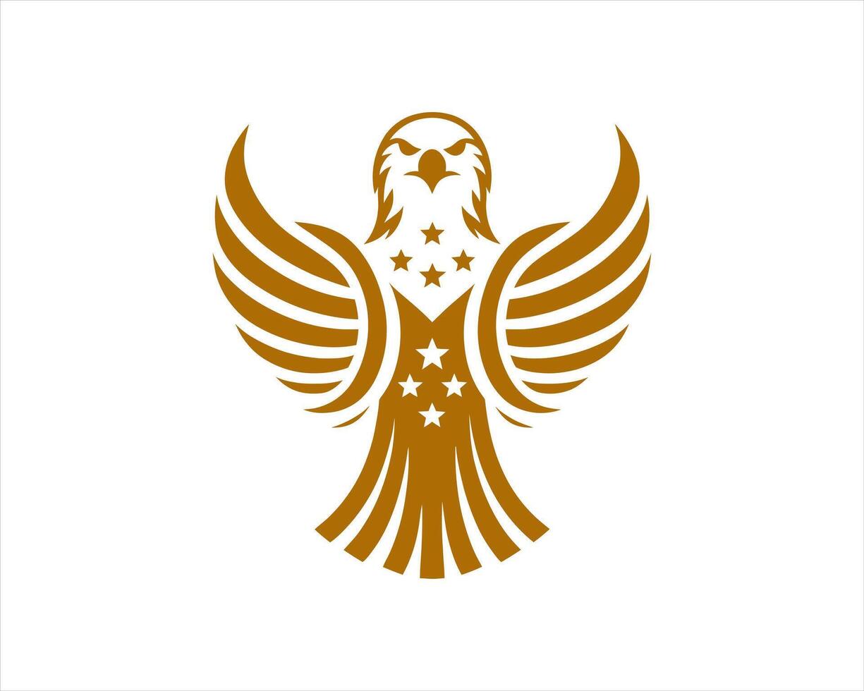 Eagle logo design vector