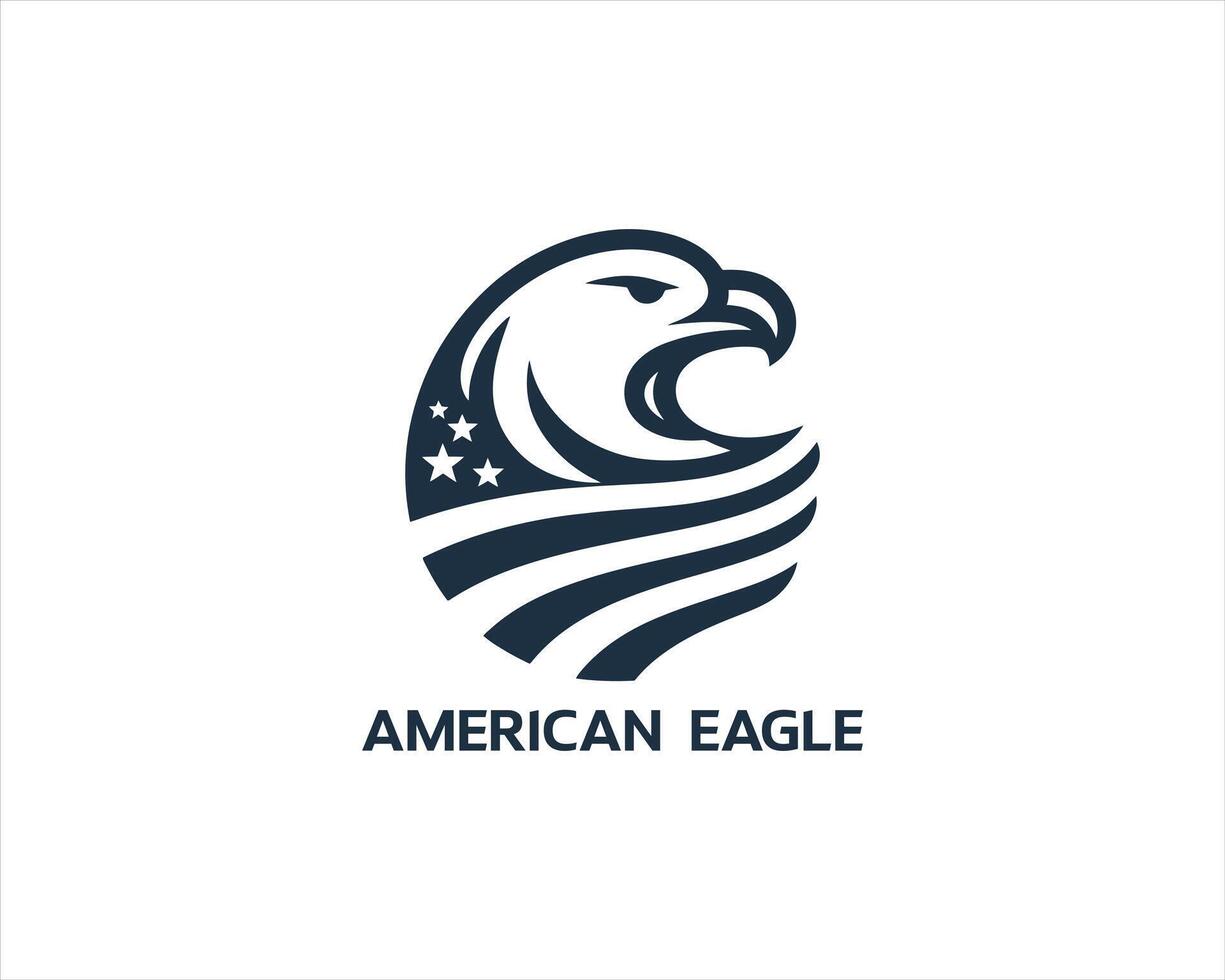American eagle logo vector