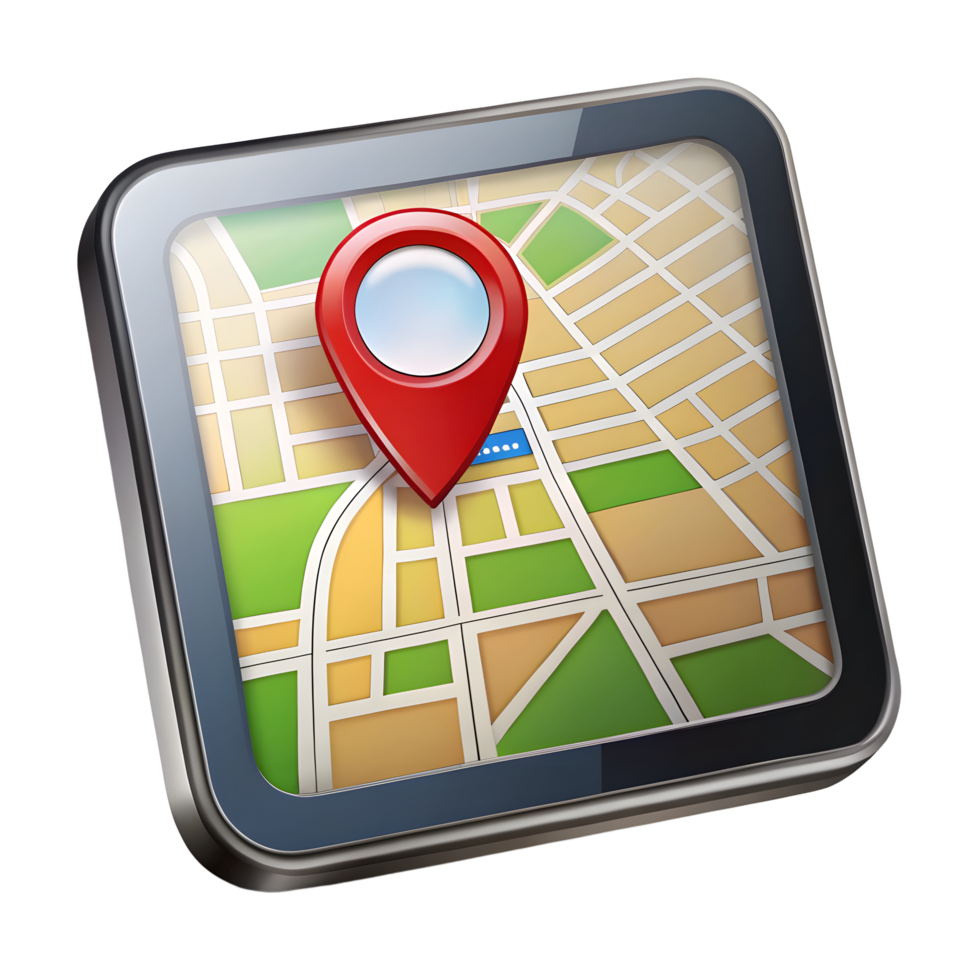 Map location on the map png