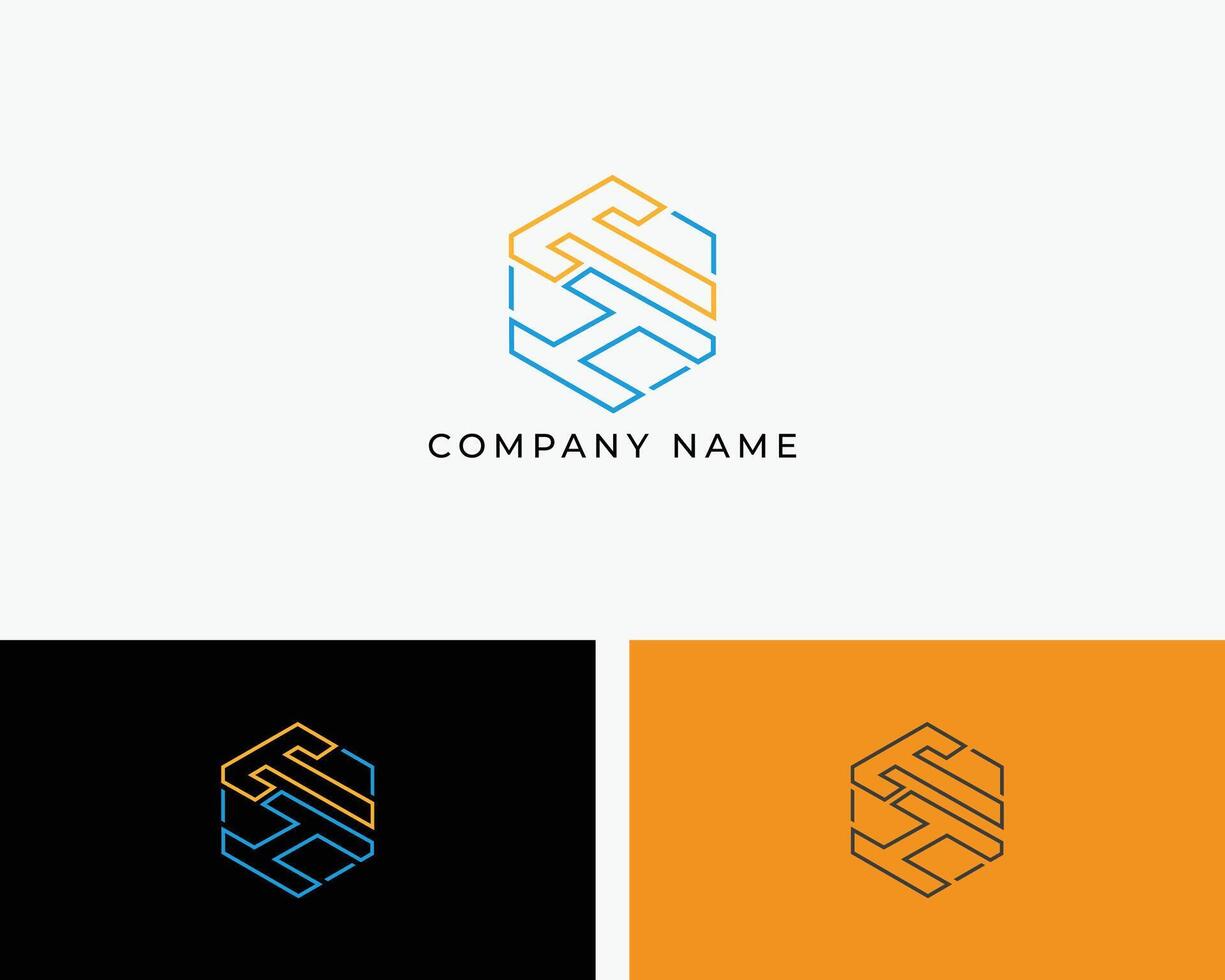 TH or HT Letter Logo Design Template vector
