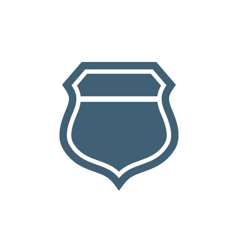 Shield Icon Logo Template Illustration Design vector