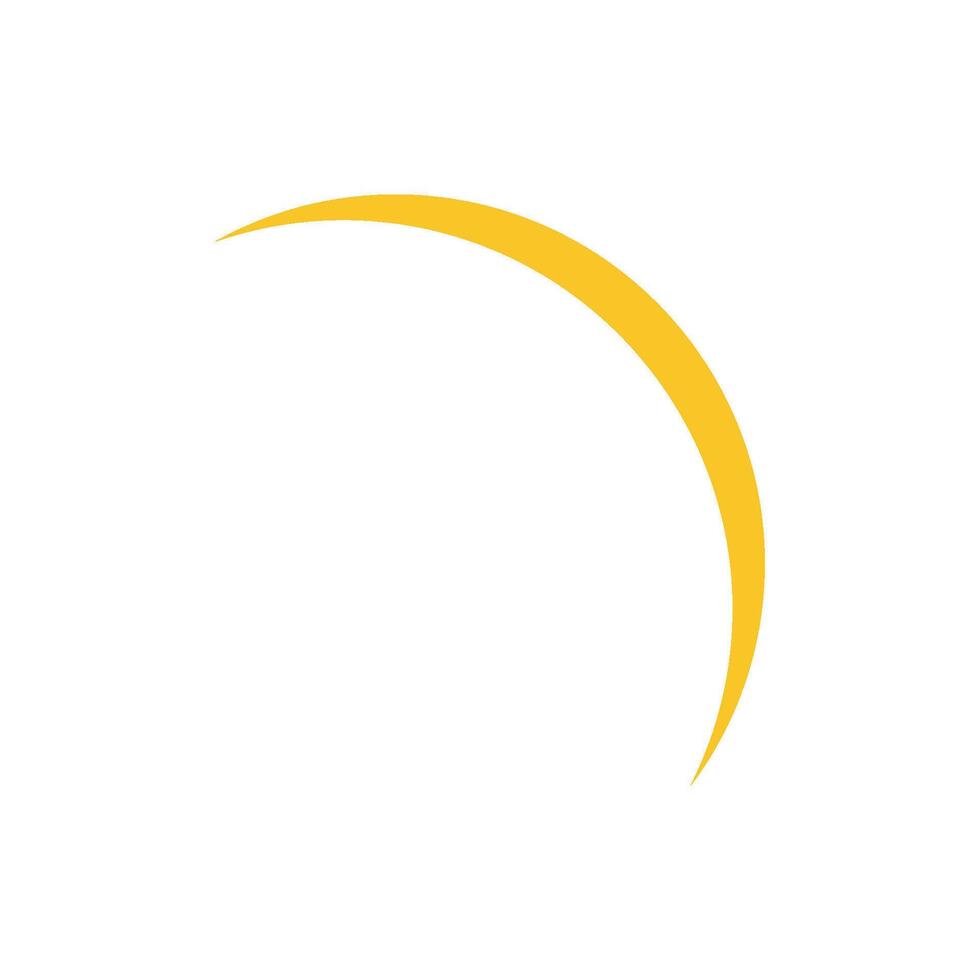 Solar Eclipse Logo Template Illustration Design vector