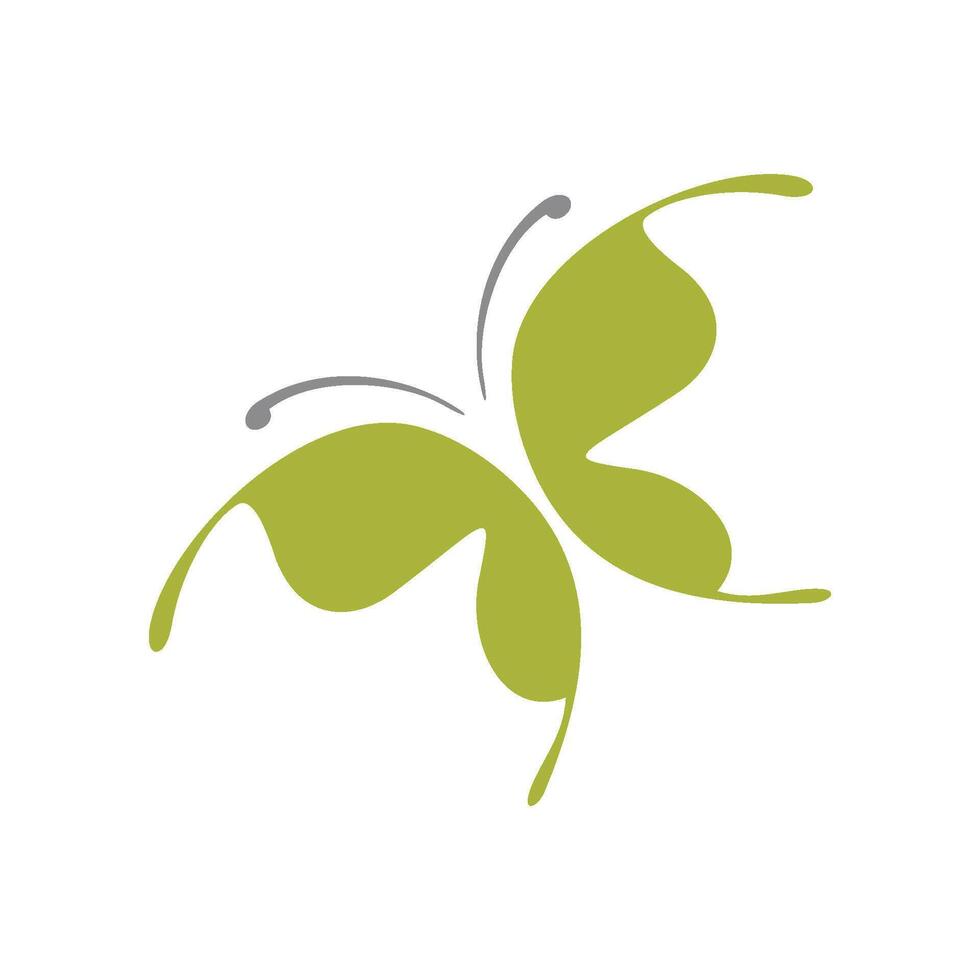 Green Butterfly Logo Template Illustration Design. EPS 10. vector