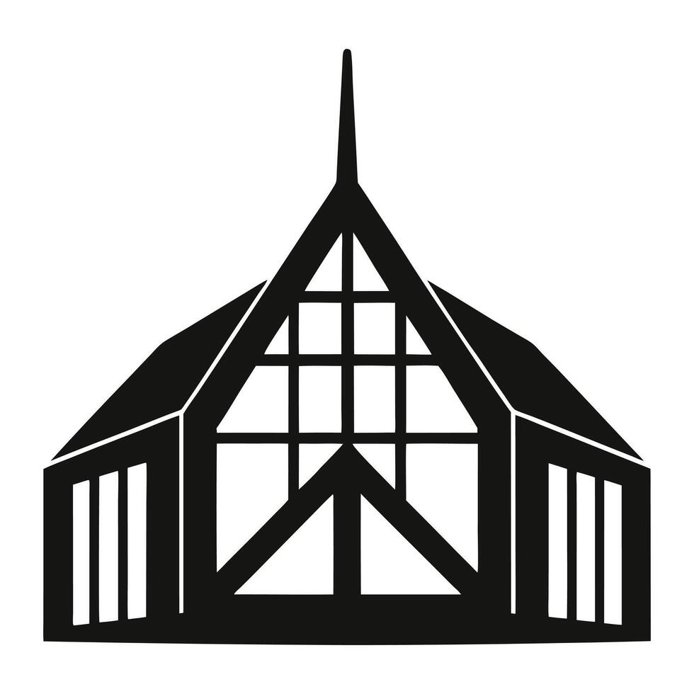 church icon illustration illustration vector