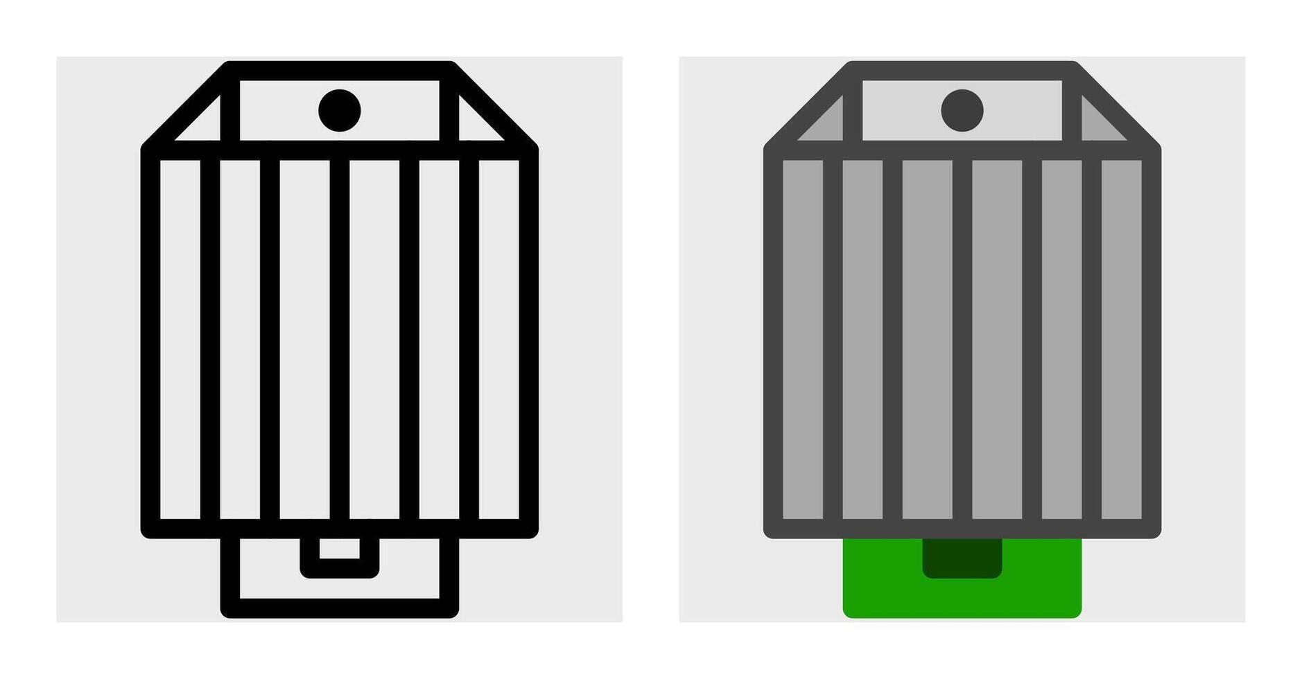 A structured rectifier icon with a geometric design. The clean detailing makes it ideal for technical manuals, automotive electronics illustrations, and spare part listings. vector