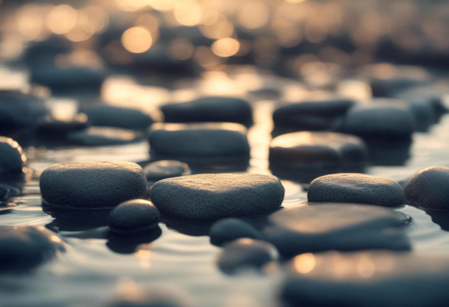 of beach rock scene stones sea row summer sky stone stack water pebble nature photo