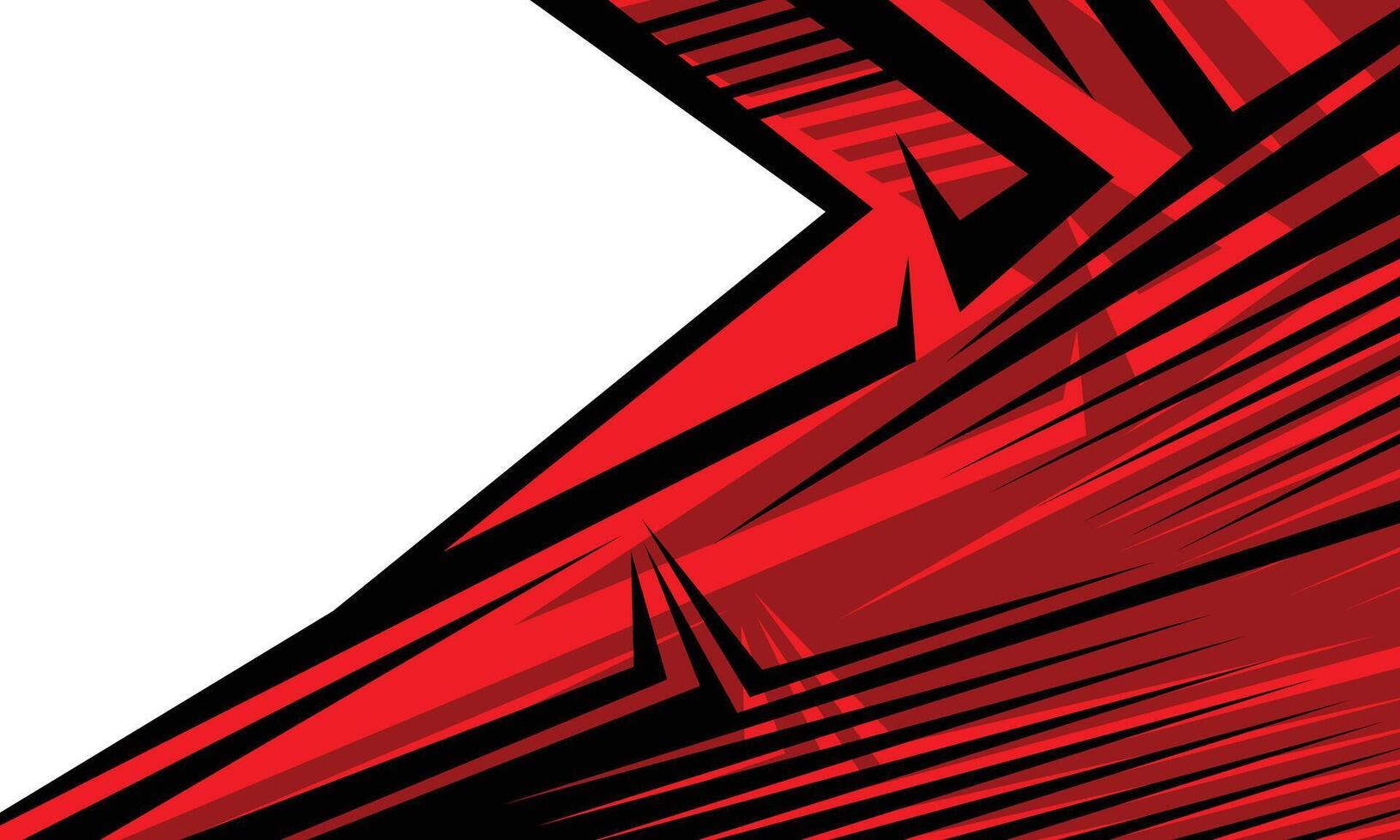 Illustration of sports car wrap sticker design vector