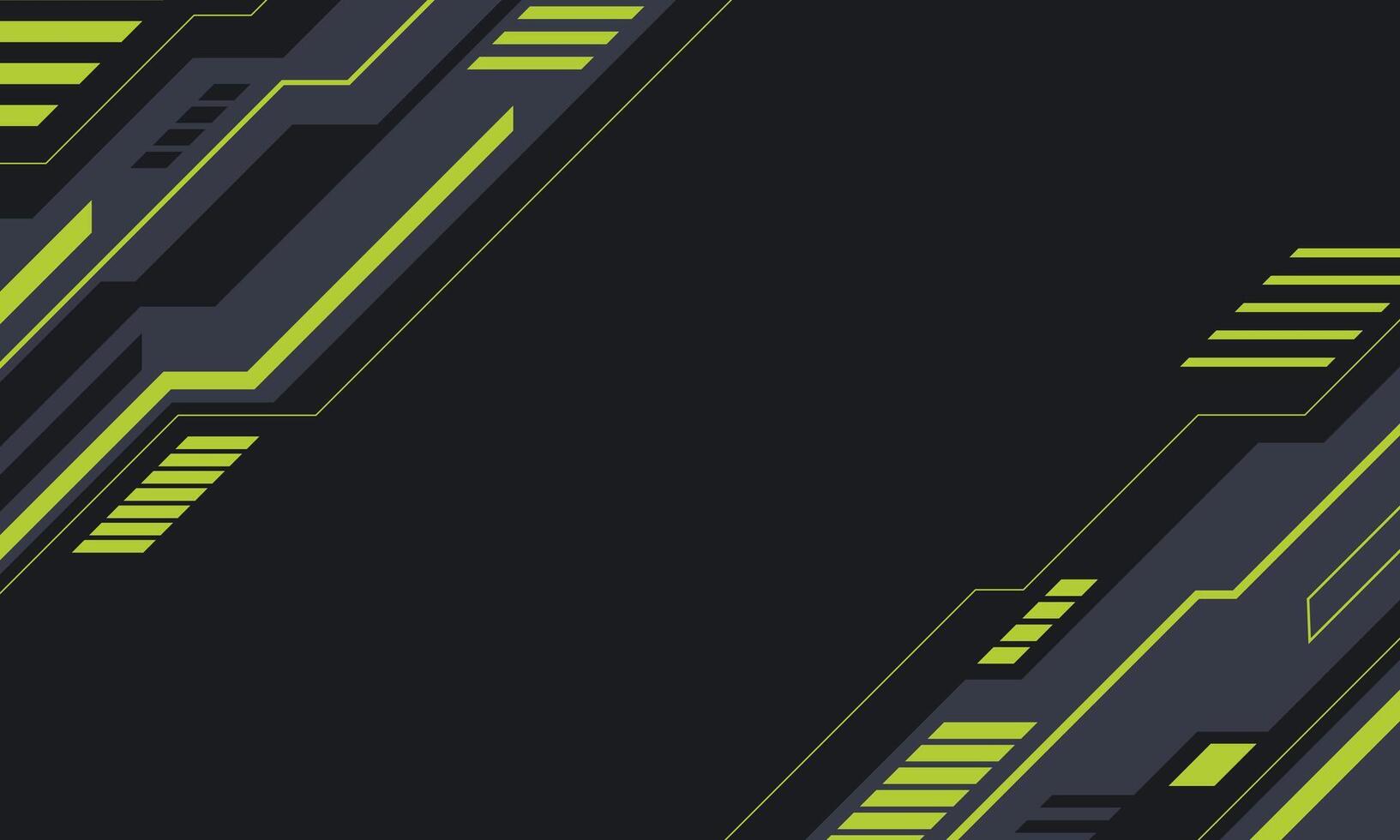 Futuristic technology screen border background vector