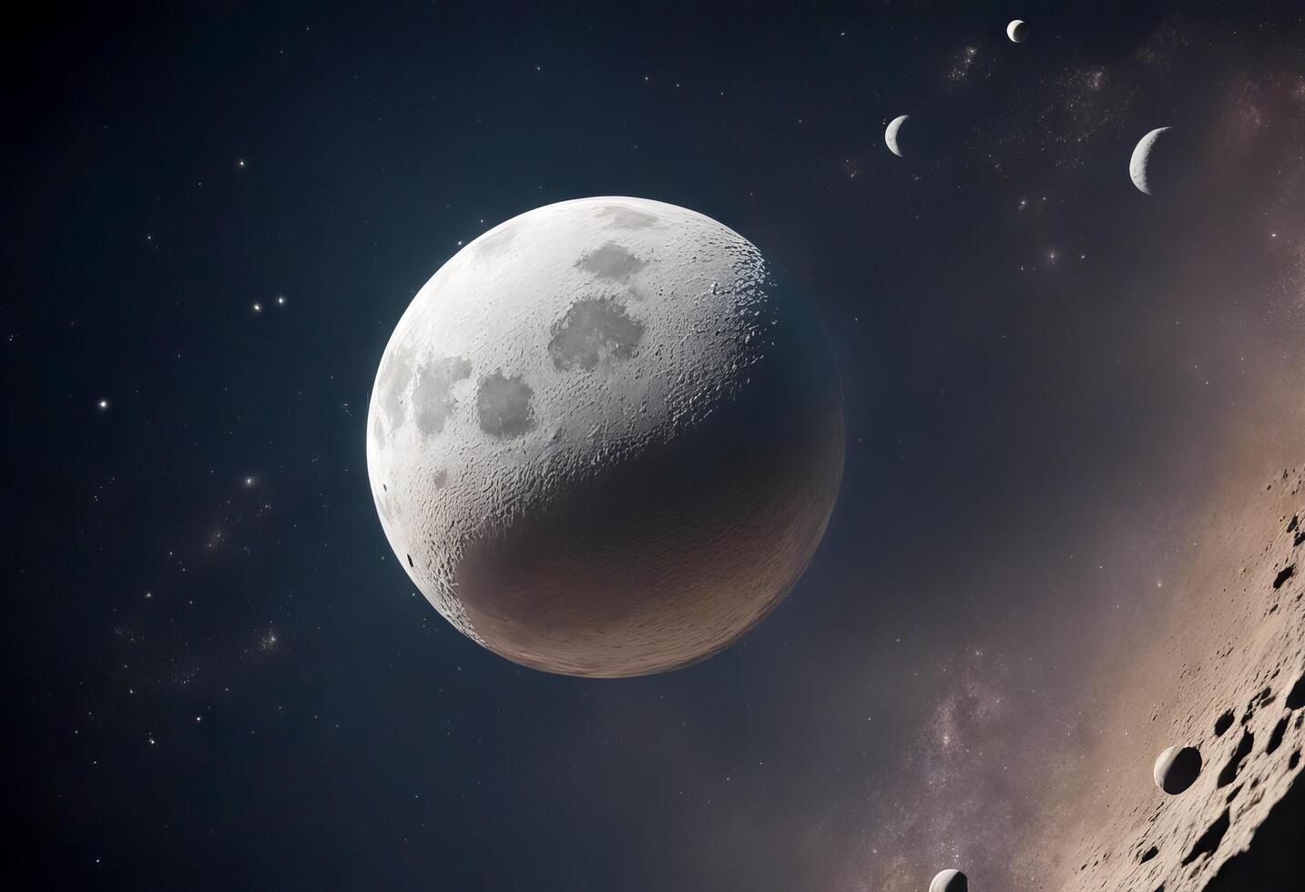 ai science earth night ground space astronomy dark sky view mockup solar world crater generated research galaxy moon system beautiful planet exploration astrology photo
