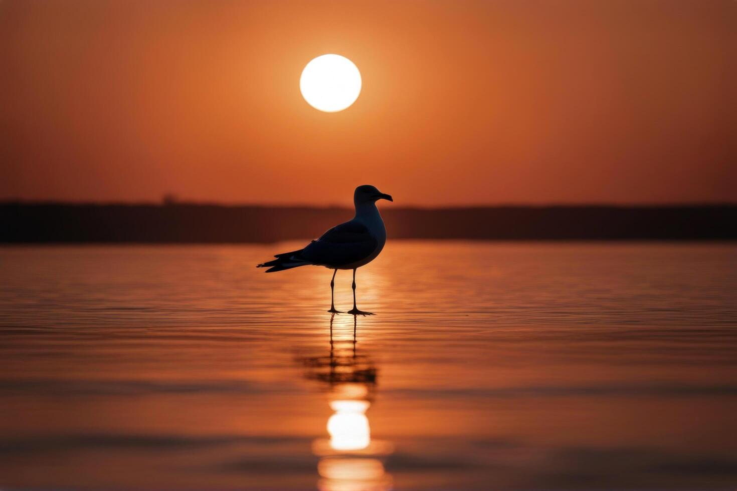 silhouette orange sky seagull wing yellow travel autumn wildlife sun italy white nature animal mediterranean gull sunlight summer colourful sardegna light wild photo