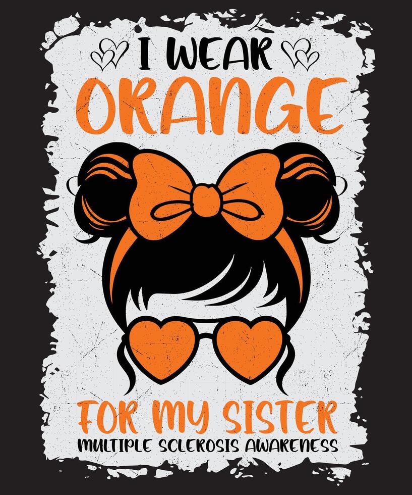 Multiple Sclerosis Awareness Gnome One Fights Alone Design vector