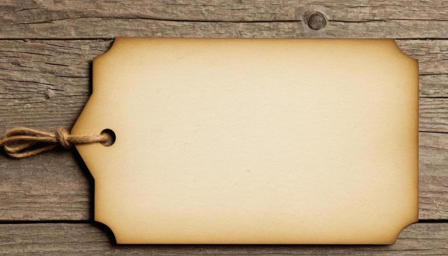 vintage grunge blank background old label tags sign vintage note tag blank paper paper note photo
