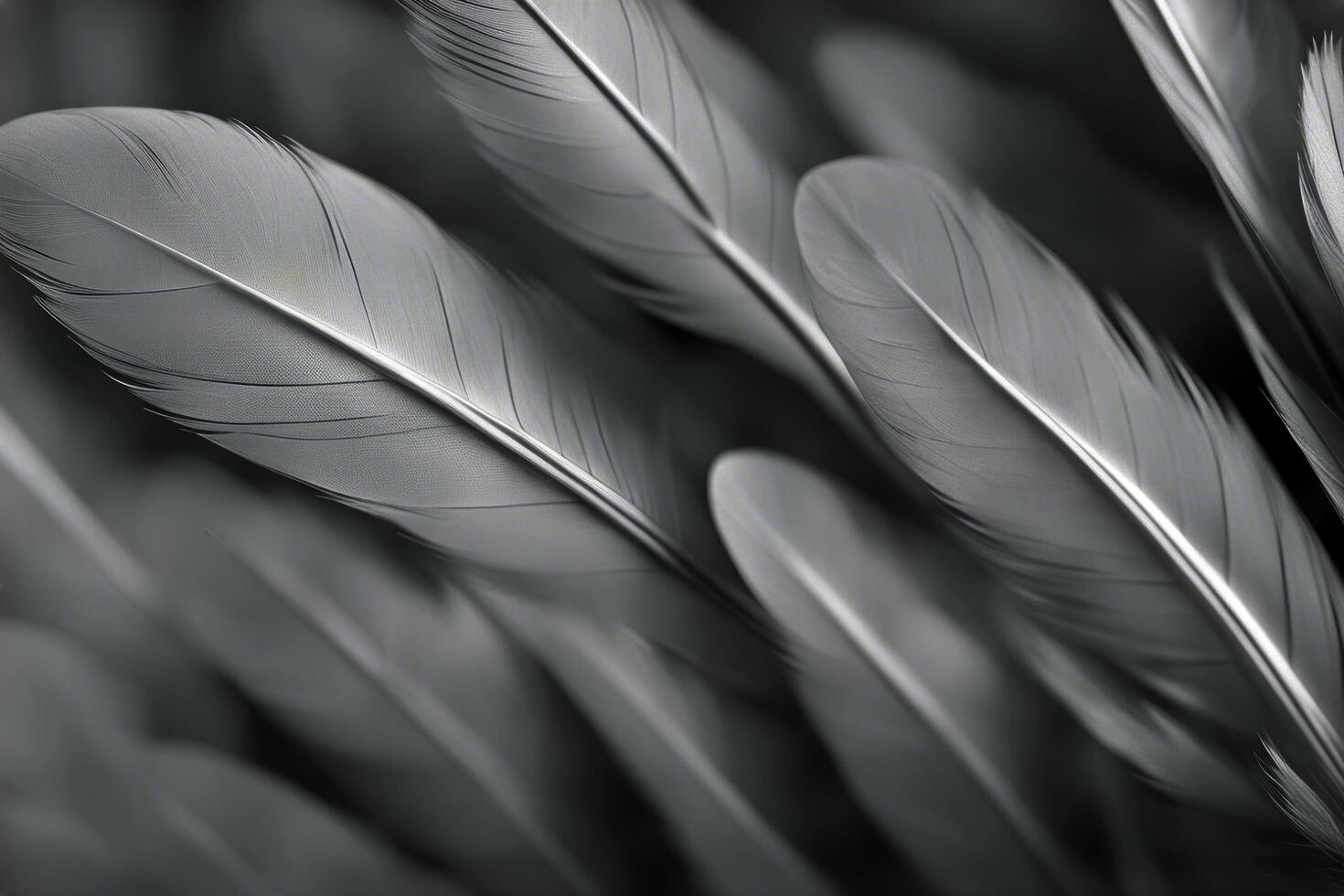 seven feathers white collection purity waft background isolated chicken imagination individual quill abstract effortless object cygnet fluffy gravity fragile person wing concept photo