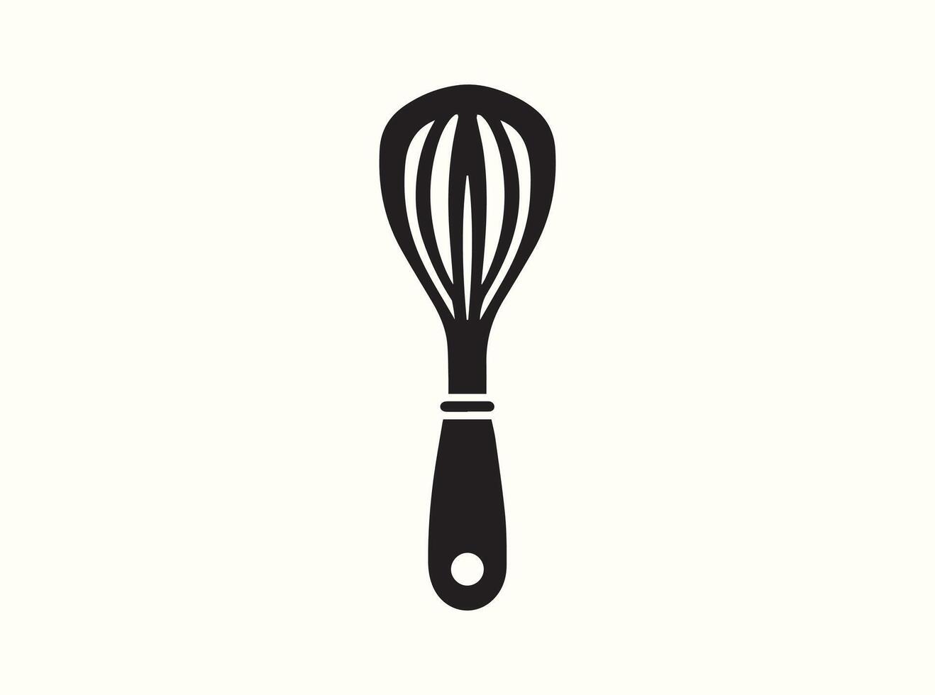Black Silhouette of a Kitchen Accessory vector