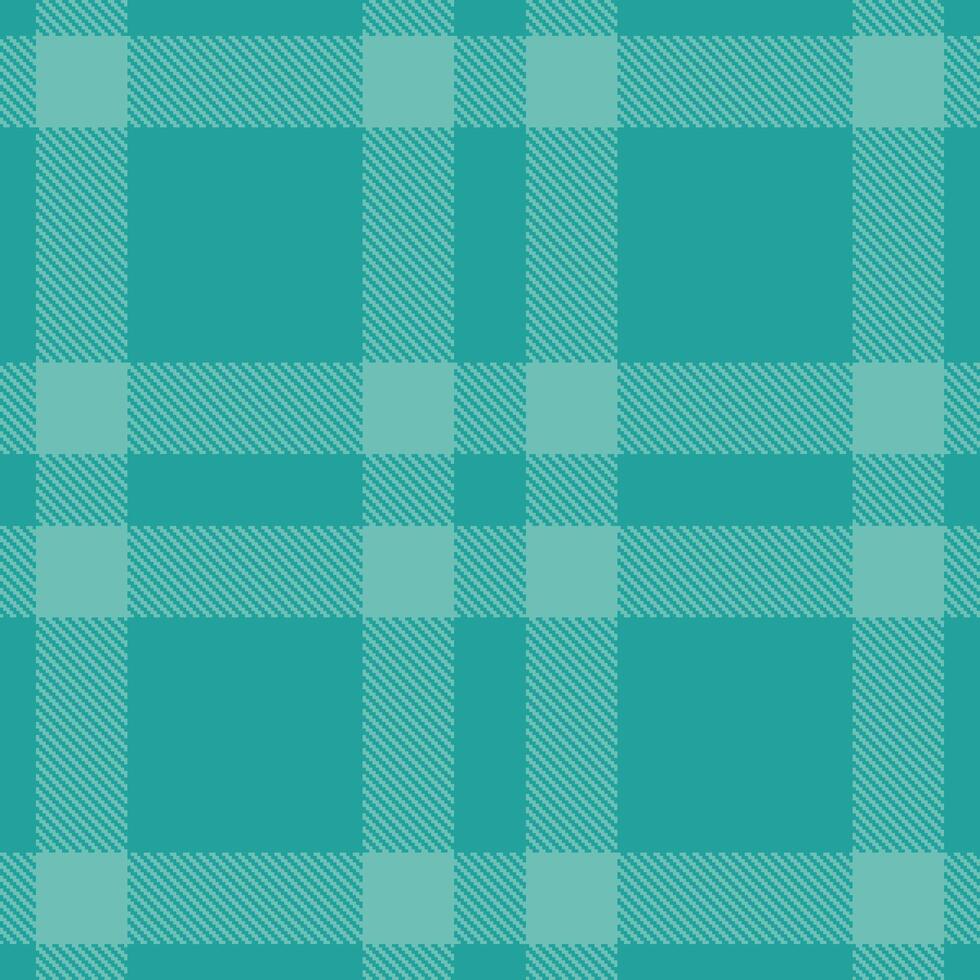 Retro Pale Sea Seamless Tartan Textile Design vector