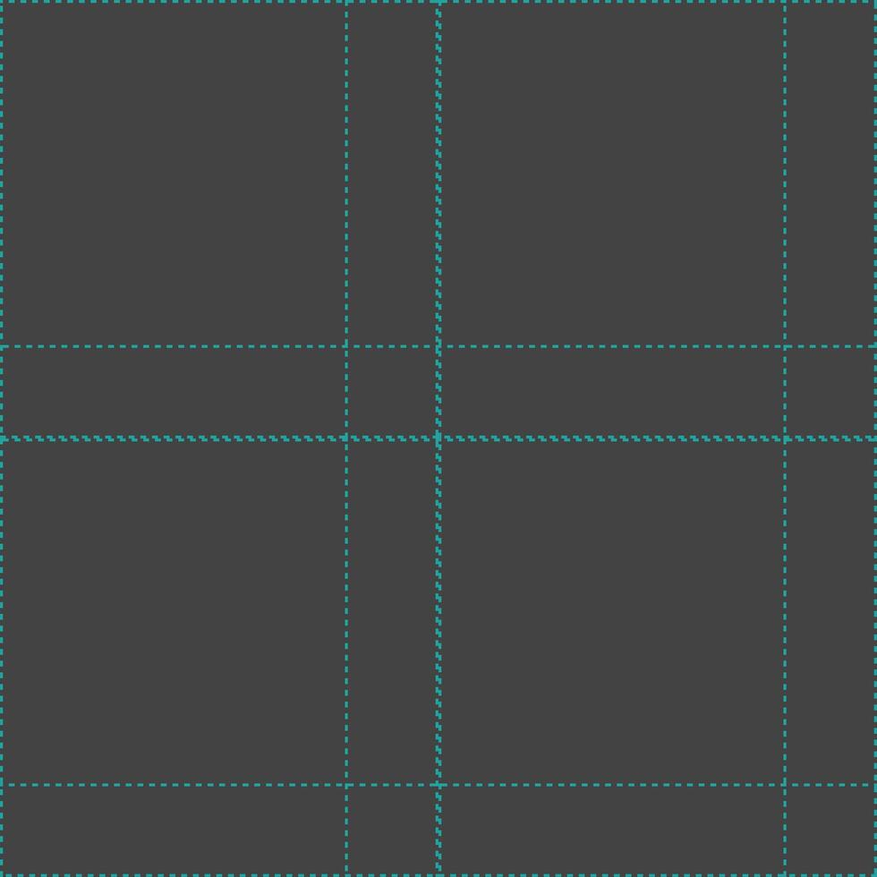 Light Sea and Soft Charcoal Grey Seamless Tartan Textile Design vector