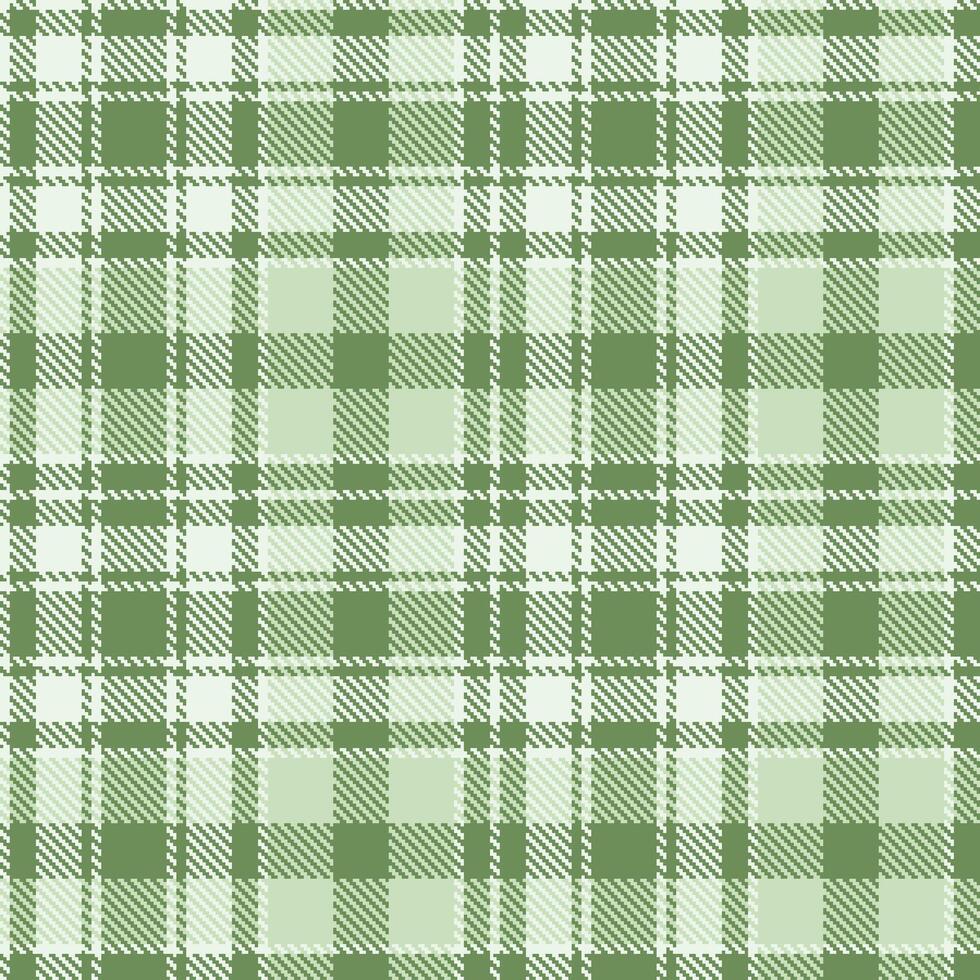 Retro Seamless Tartan in Warm Off White tones Textile Design vector