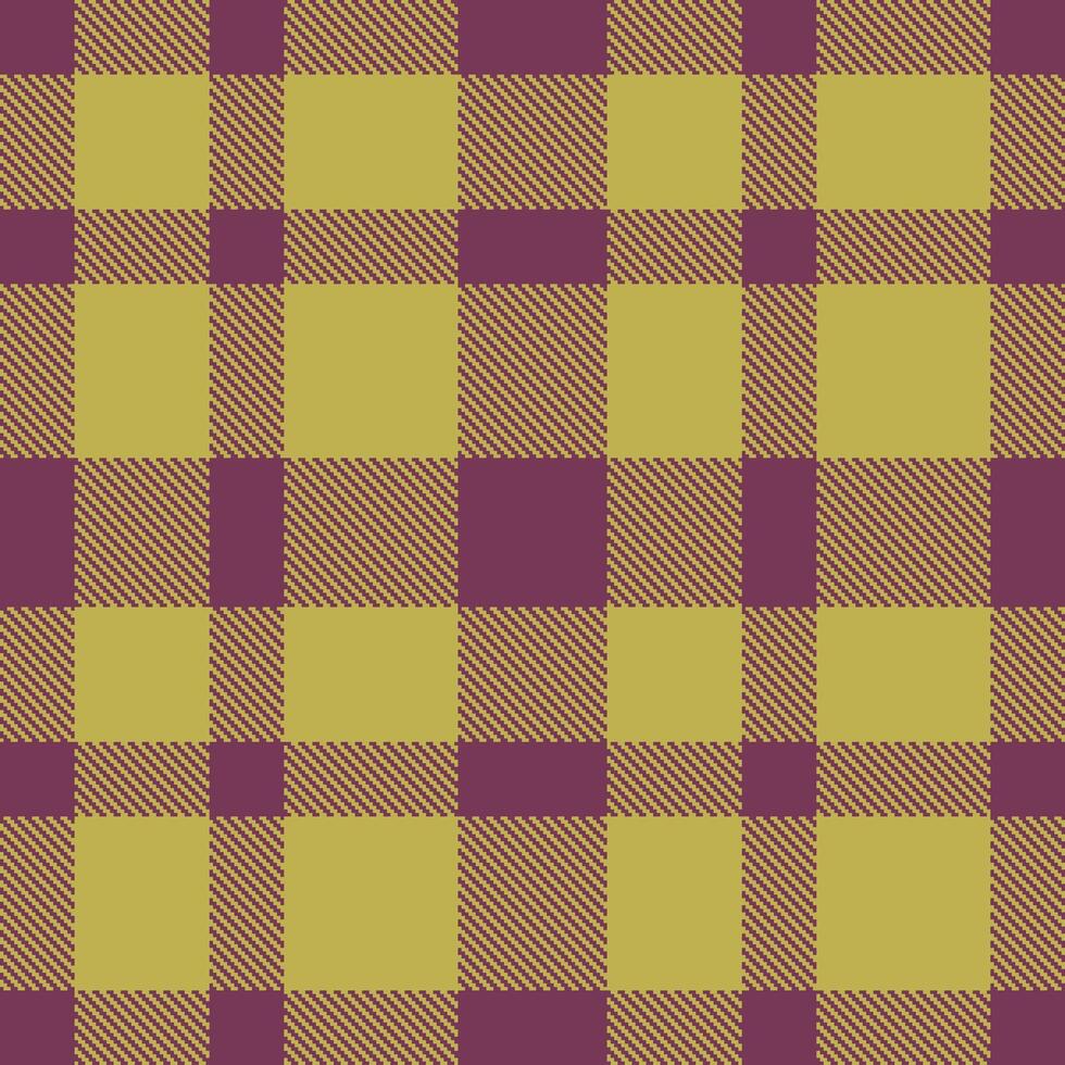 Retro Light Dark Mauve Seamless Tartan Textile Design vector