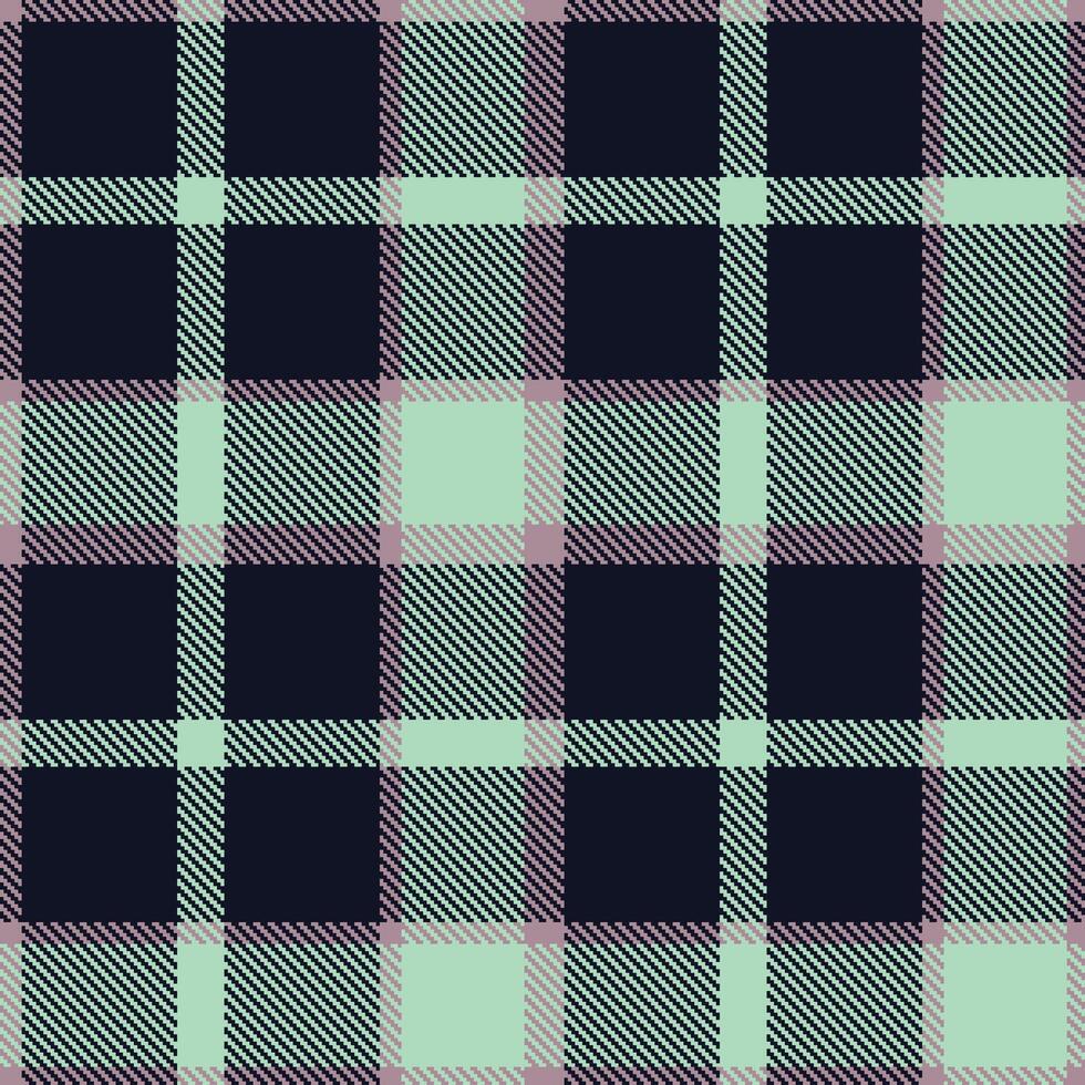 Retro Seamless Tartan in Soft Light Mauve tones Textile Design vector