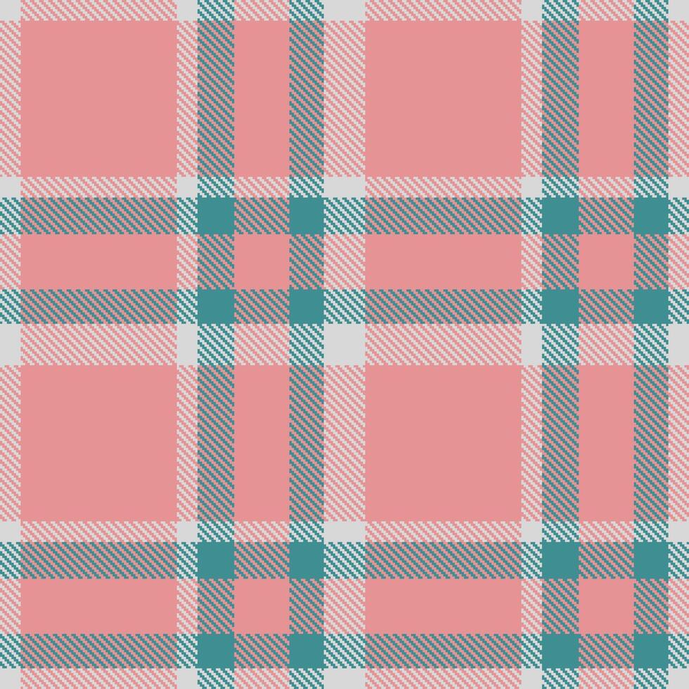 Retro Seamless Tartan in Dark Light Grey tones Textile Design Variant 910 vector