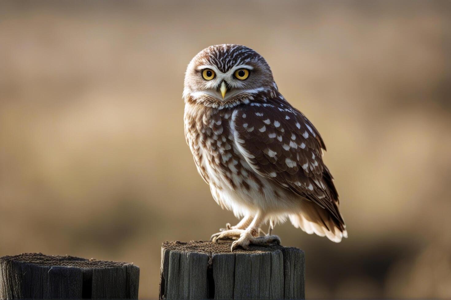 owl camera post Little looking old prey beak background natural funny tree small hunter cute british angry animal nest white bird photo