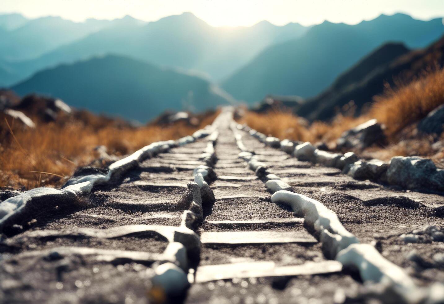 mindset human peak growth limit line technology level performance pathway step success concepts goal motivation mountain route photo