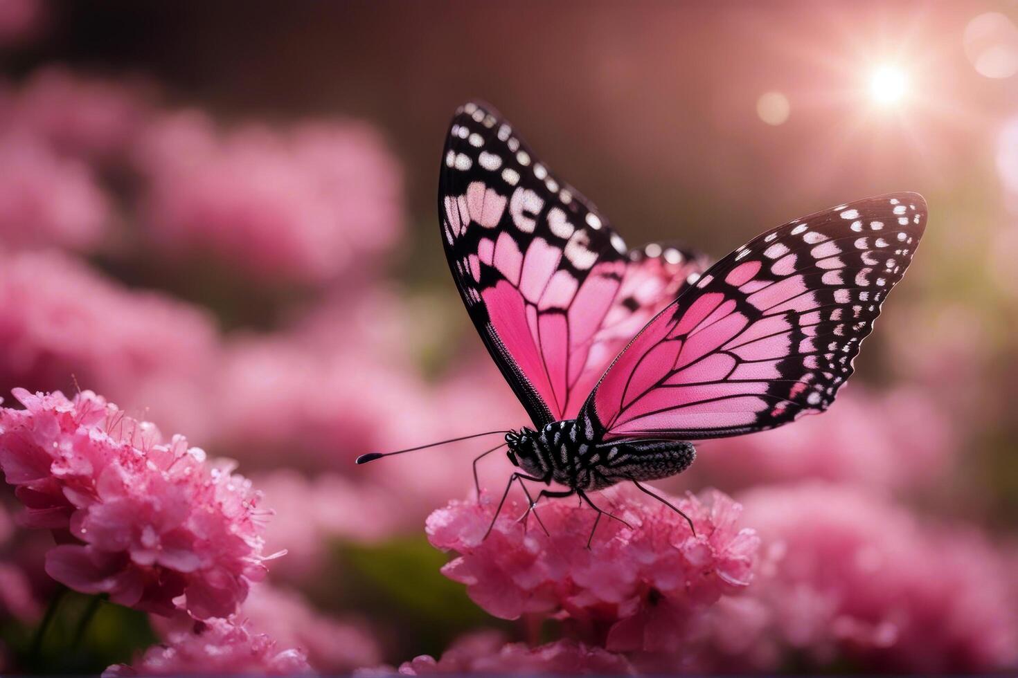 butterfly pink animal summer collection white beauty isolated present colourful tropical wing flying light monarch beautiful insect botanical photo