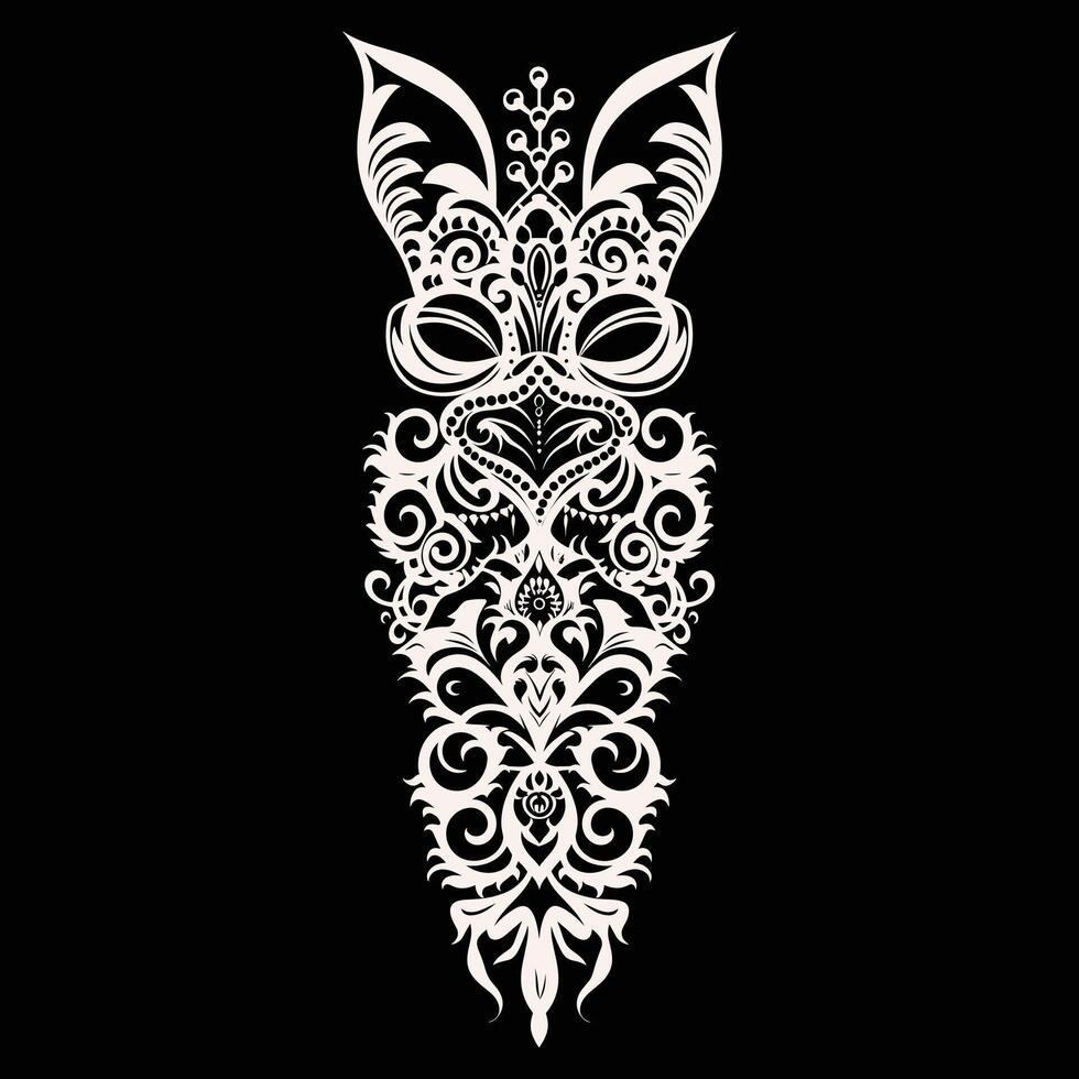 Baroque Style Floral Scrollwork vector