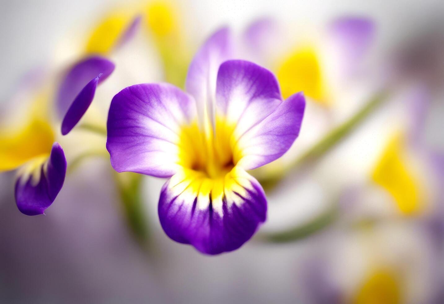 day anniversary yellow concept white bloom bouquet blue fresia daffodil violet on date bud celebrate photo