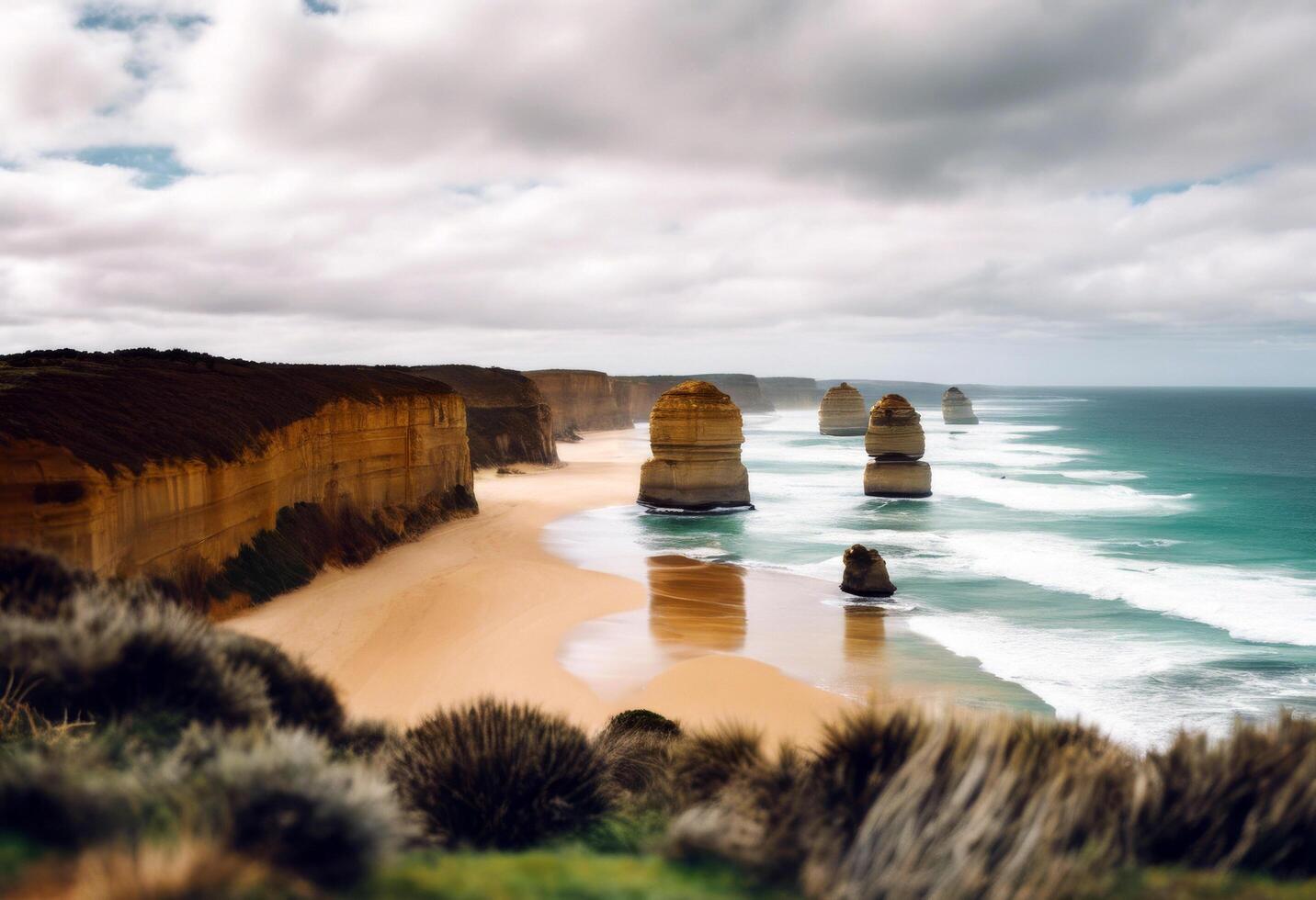 Road Ocean Great Twelve Australia Apostles photo