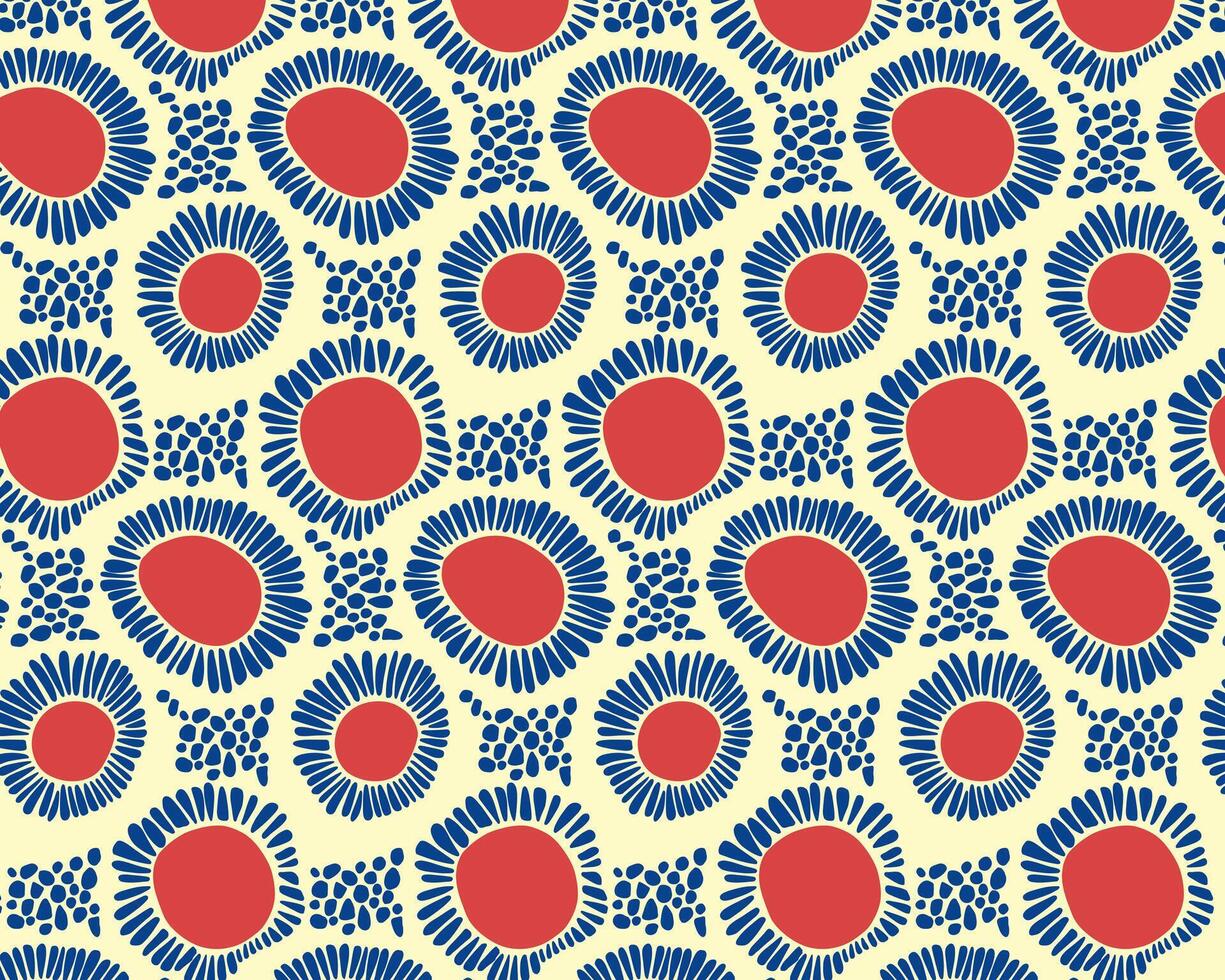 Abstract dot circle shape pattern background layout fashion textile design print art editable vector