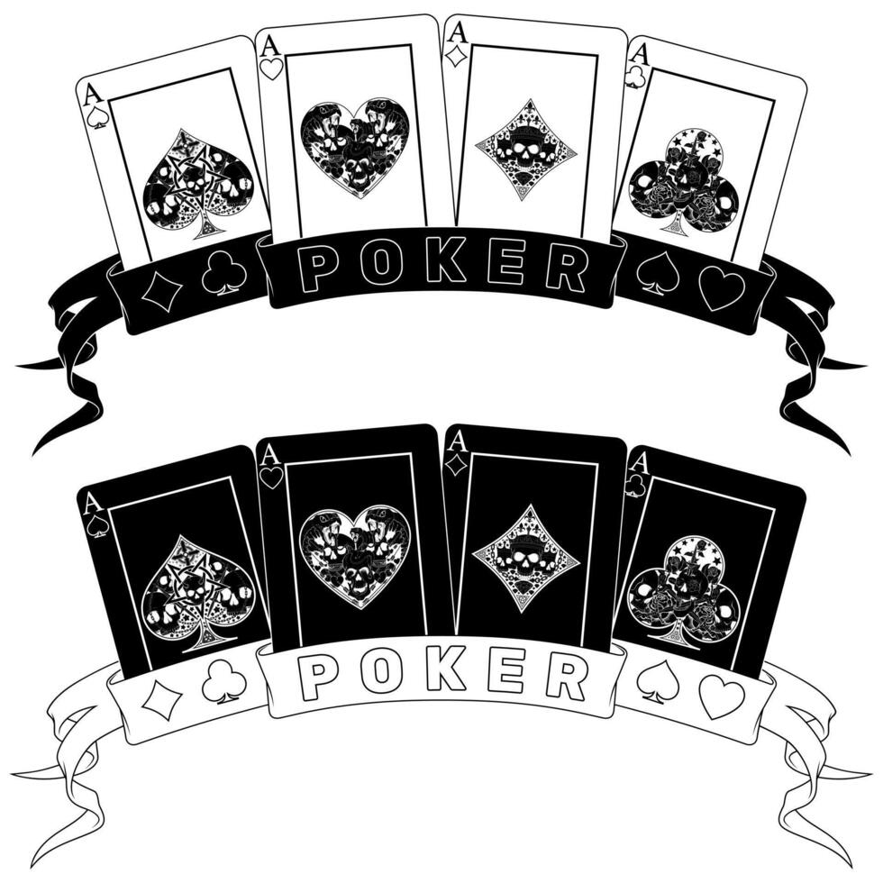A spooky poker hand emerges, entwined with eerie Halloween ribbons, glowing in the dark with a ghostly, festive charm vector