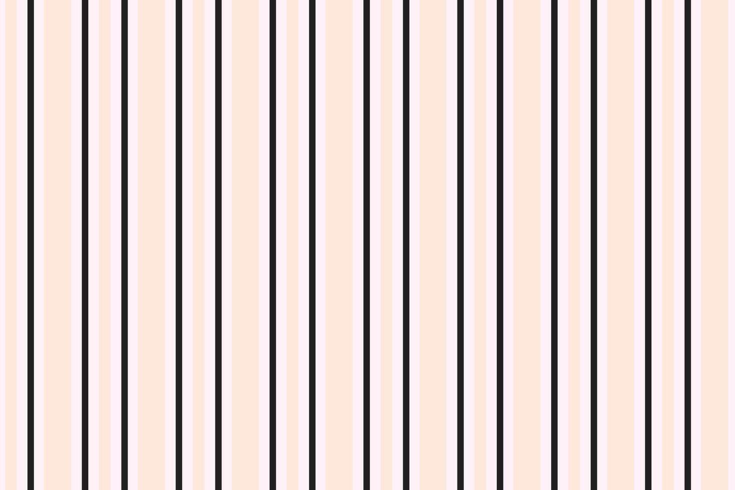 simple abstract soft light peach black color thin to thick vertical line pattern that can be used as a background or texture vector