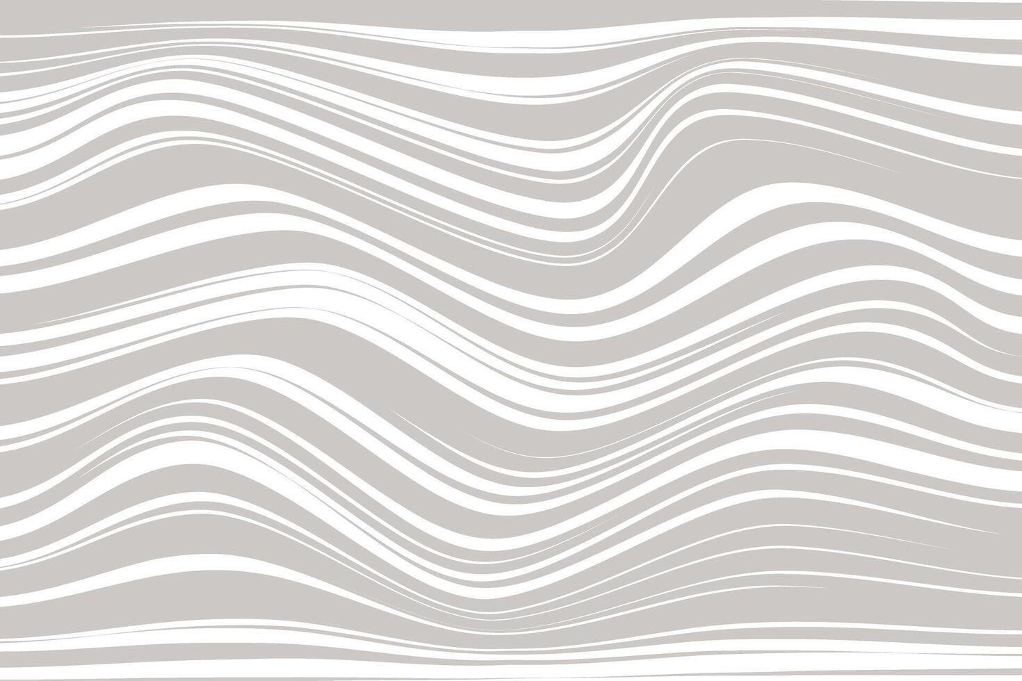simple abstract light color thin to thick horizontal wavy line pattern that can be used as a background or texture vector