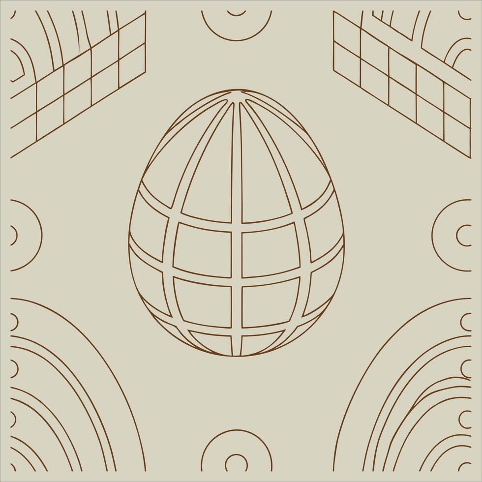 3D Render Decorative Textured Symmetrical Patterns vector