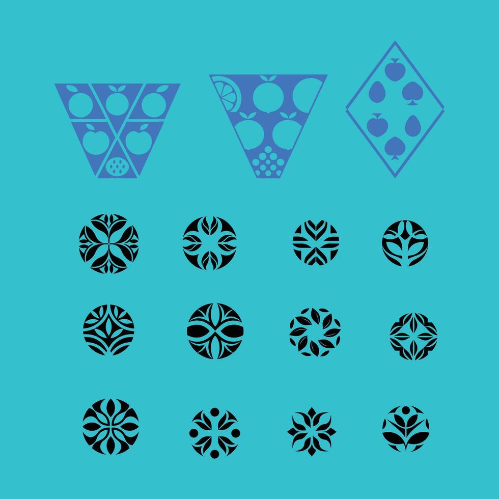 Leaf Circle Logo Elegant Nature-Inspired Branding for Wellness and Eco Concepts vector